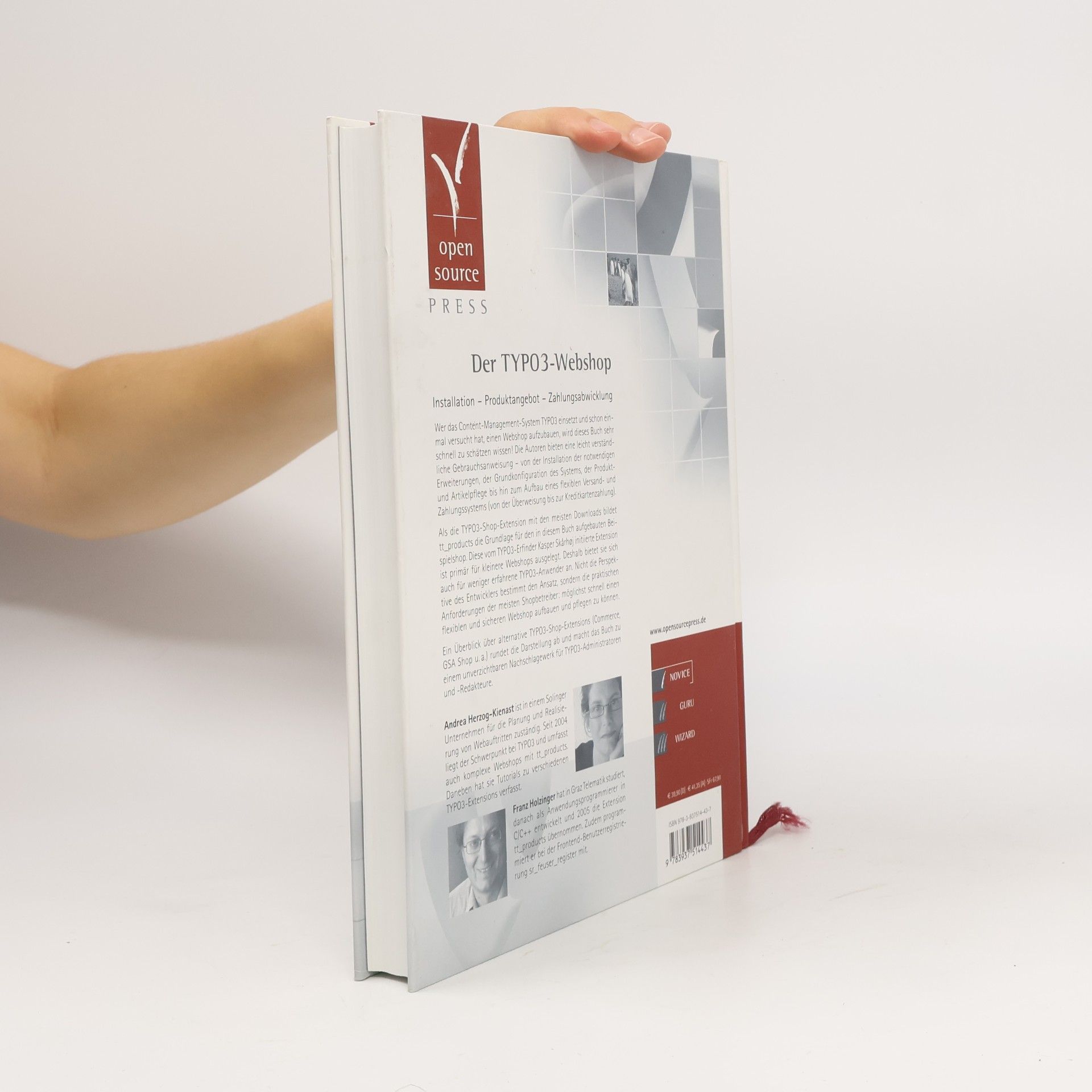 Andrea Herzog-Kienast Der TYPO3-Webshop