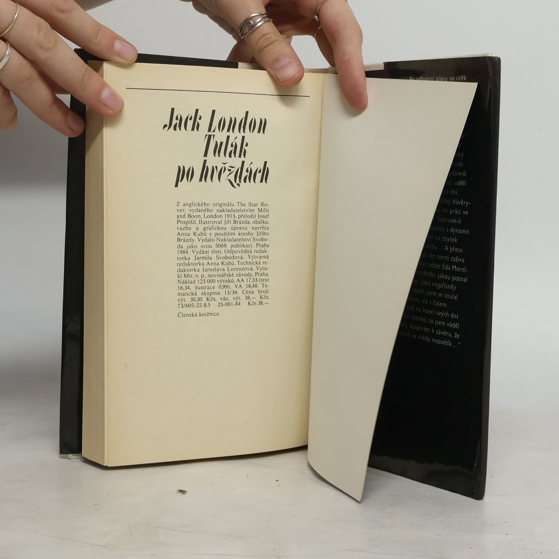 Jack London Tulák po hvězdách