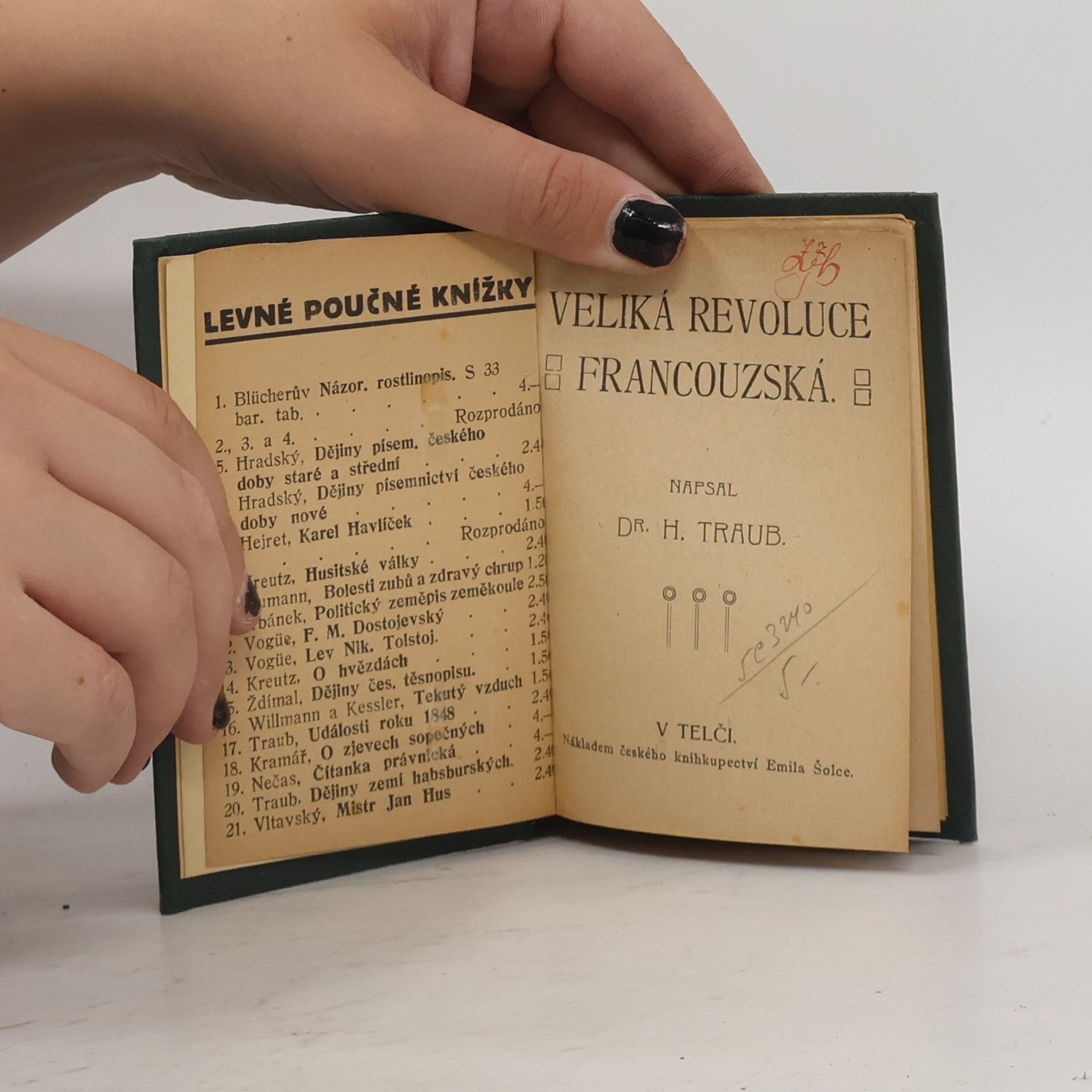 H. Traub Veliká revoluce francouzská