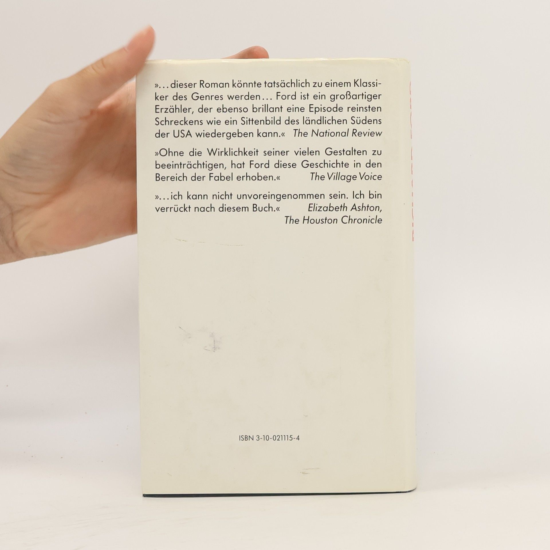 Richard Ford Ein Stück meines Herzens