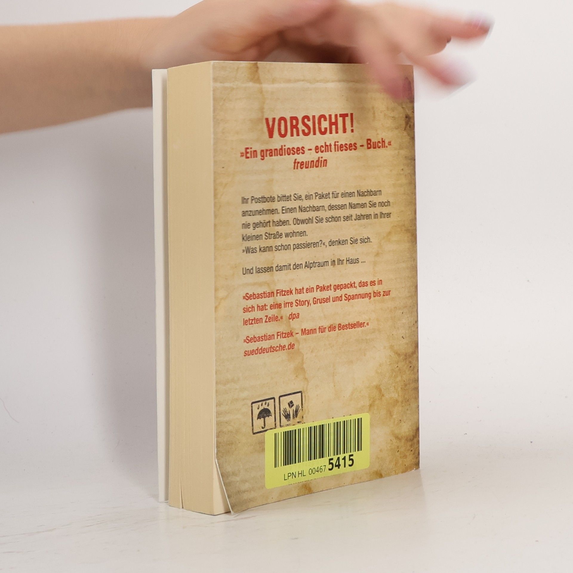 Sebastian Fitzek Das Paket