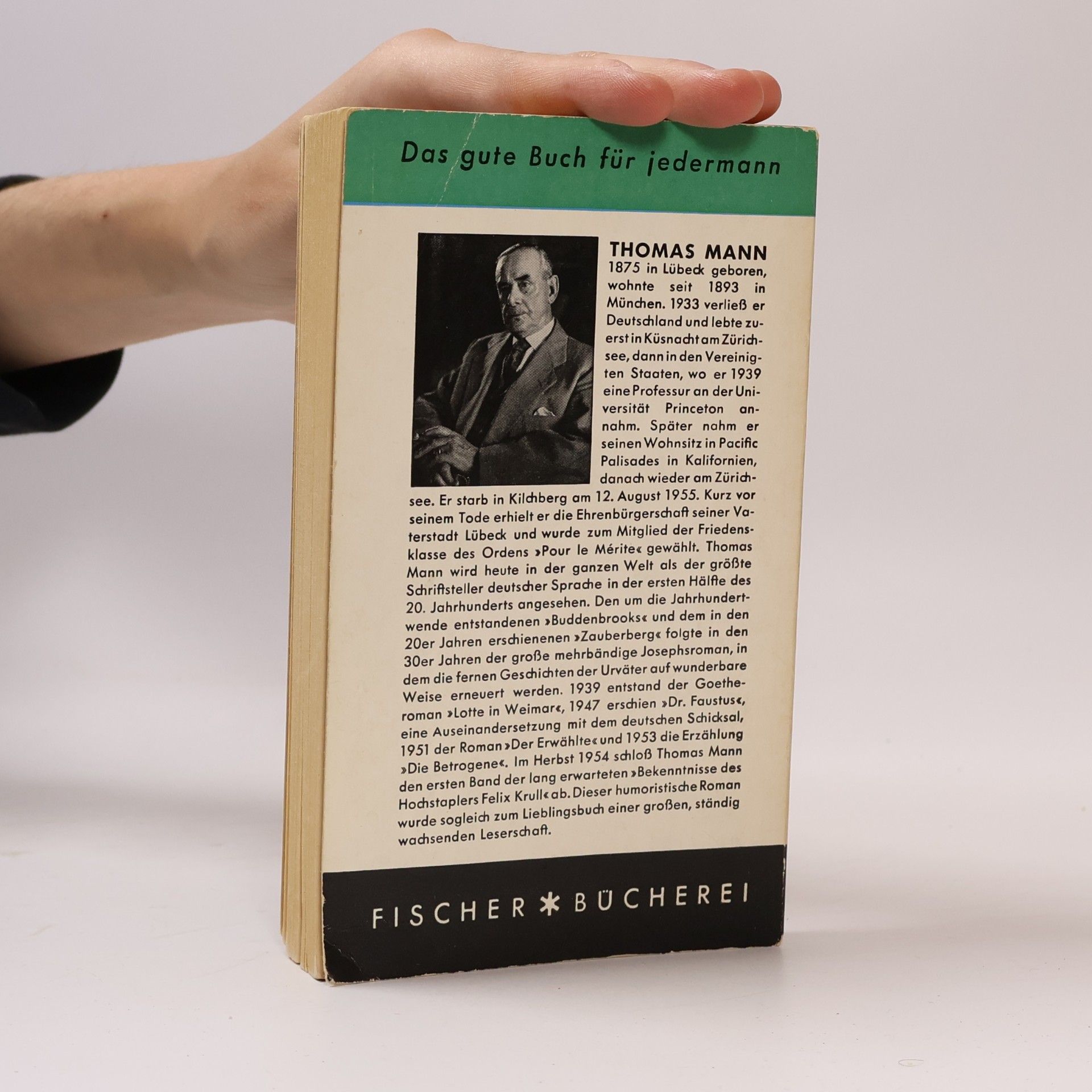 Thomas Mann Der Tod in Venedig
