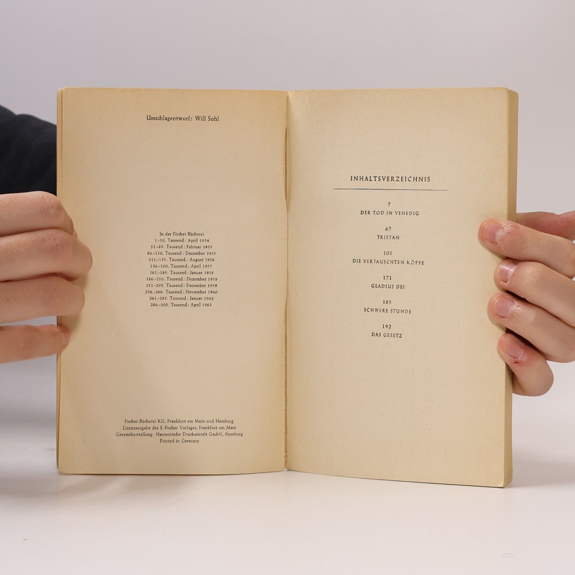 Thomas Mann Der Tod in Venedig