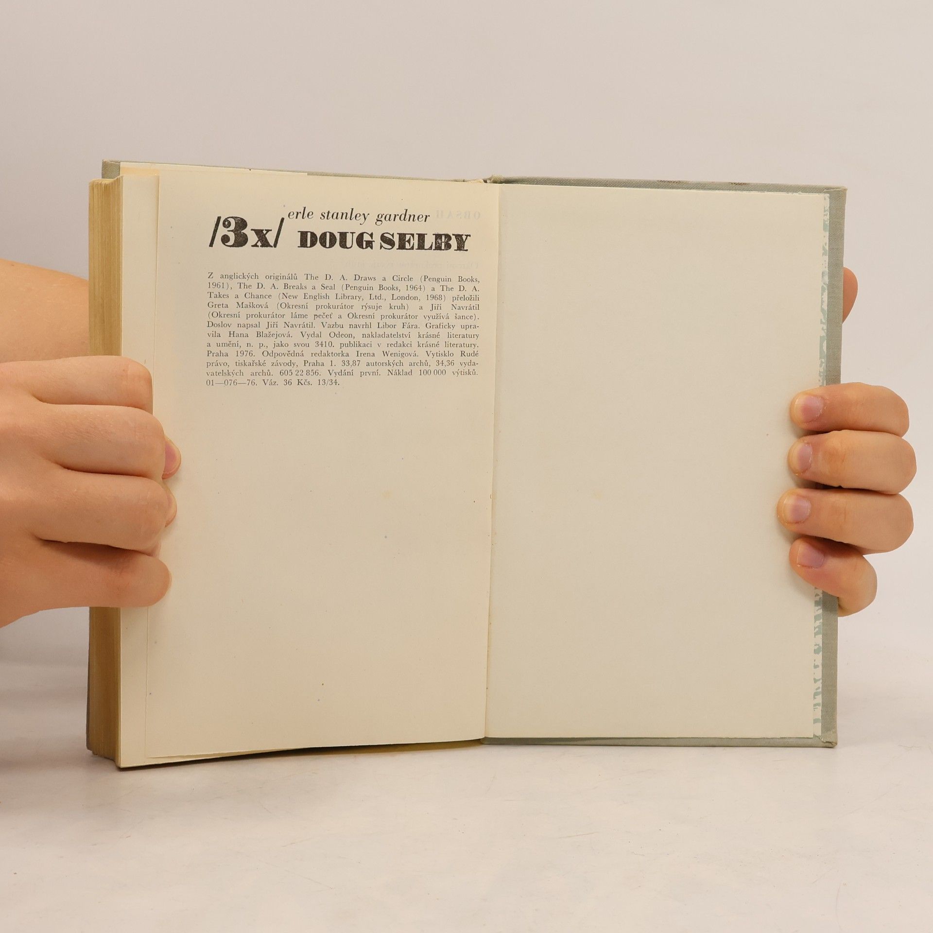 Erle Stanley Gardner 3x Doug Selby