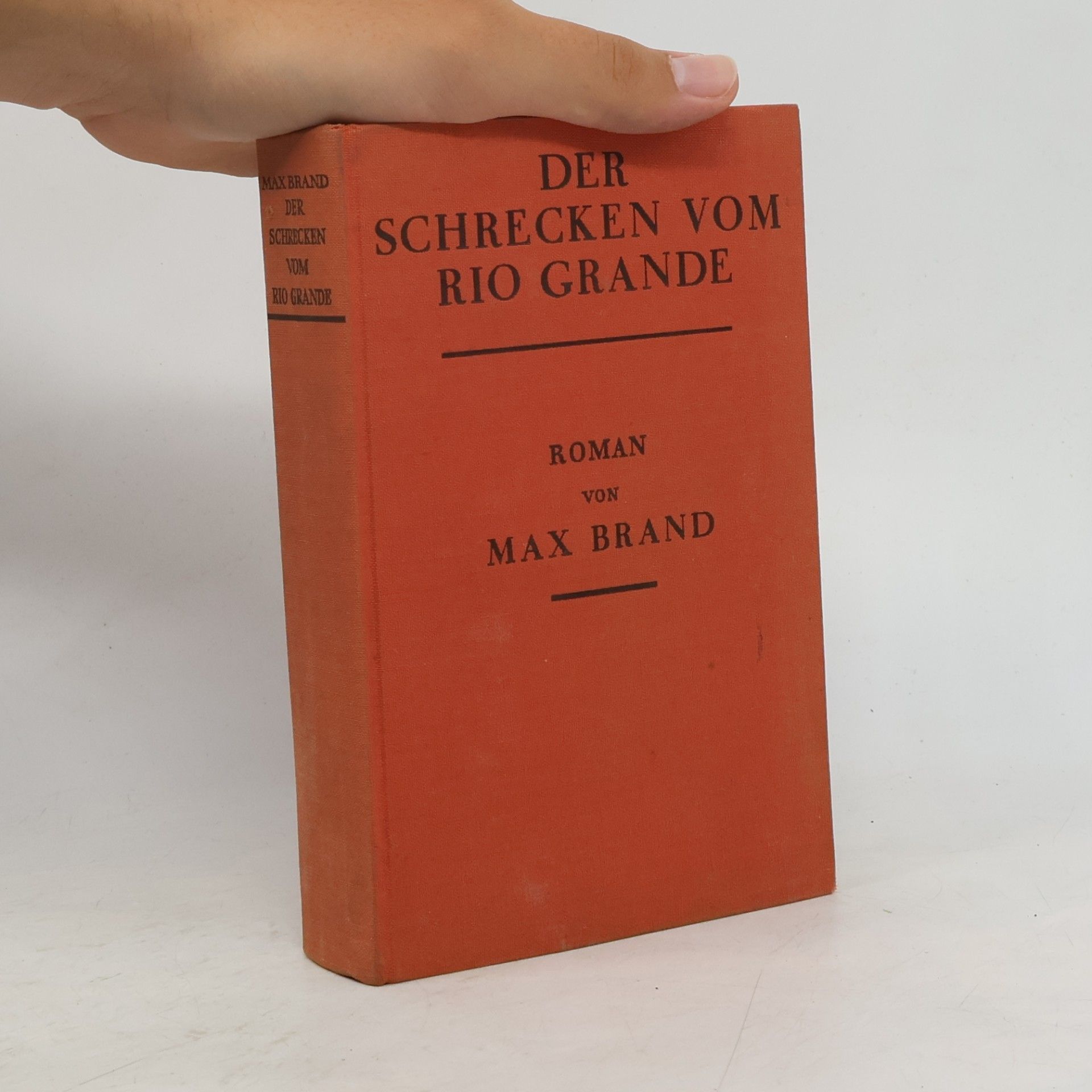Max Brand Der schrecken vom Rio Grande
