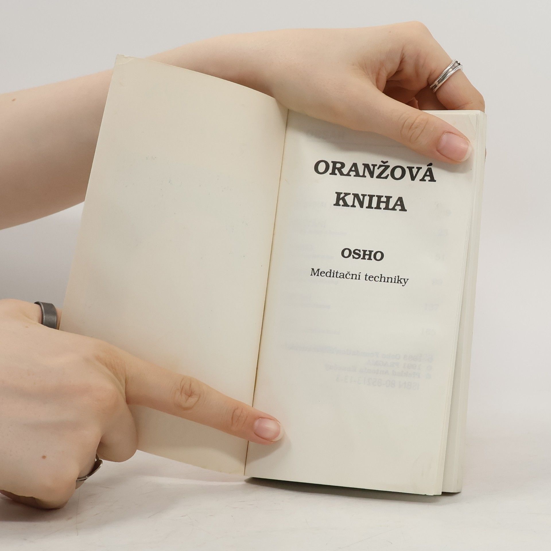 Osho Oranžová kniha