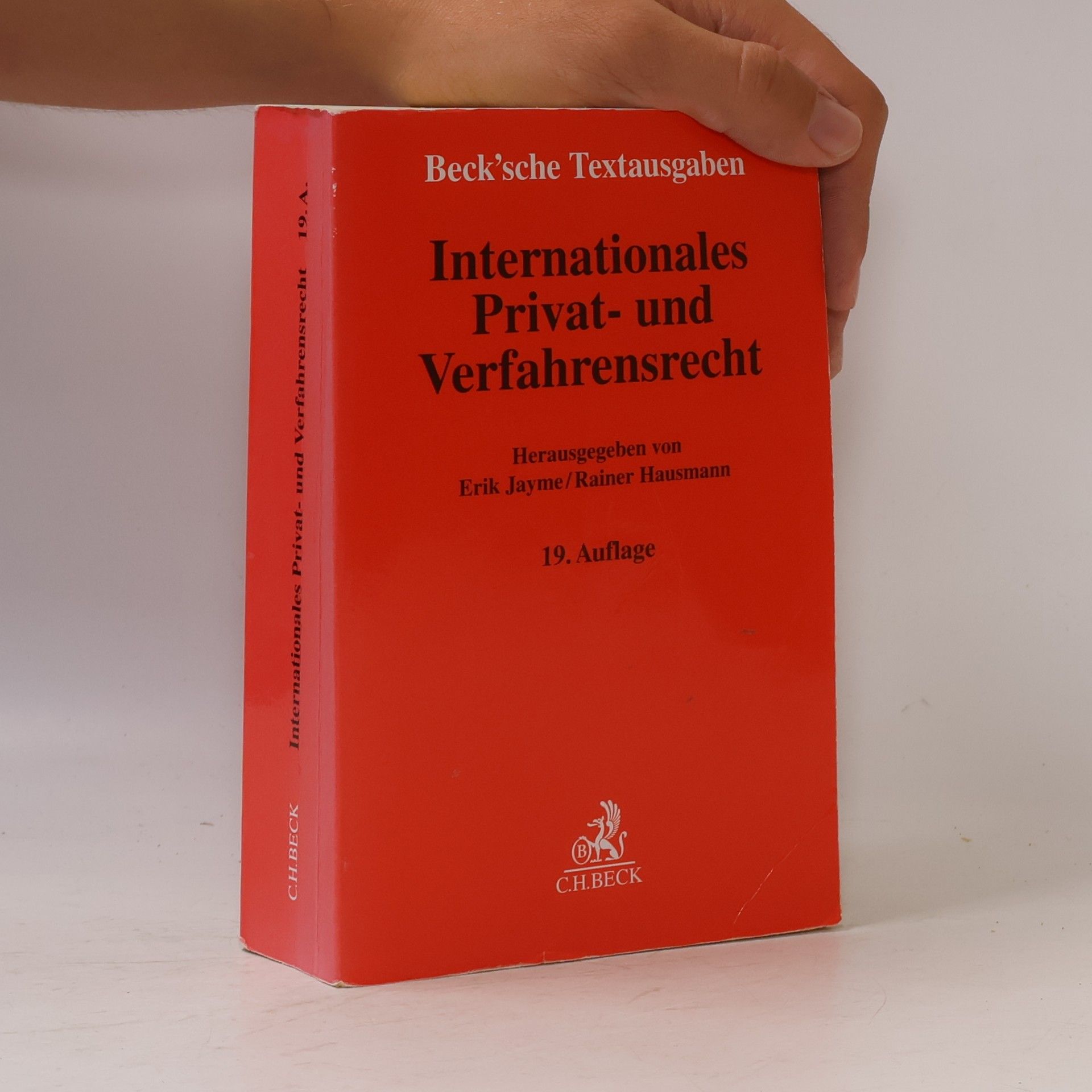 Erik Jayme Internationales Privat- und Verfahrensrecht