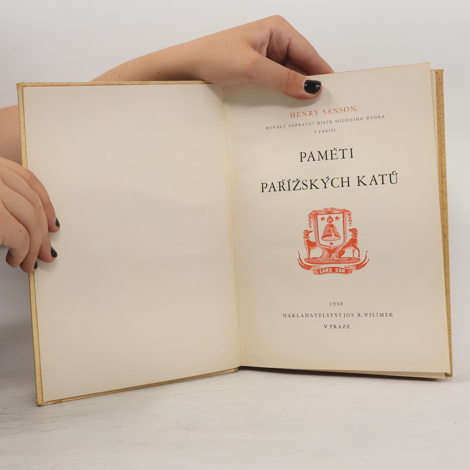 Kolektiv autorů Paměti pařížských katů