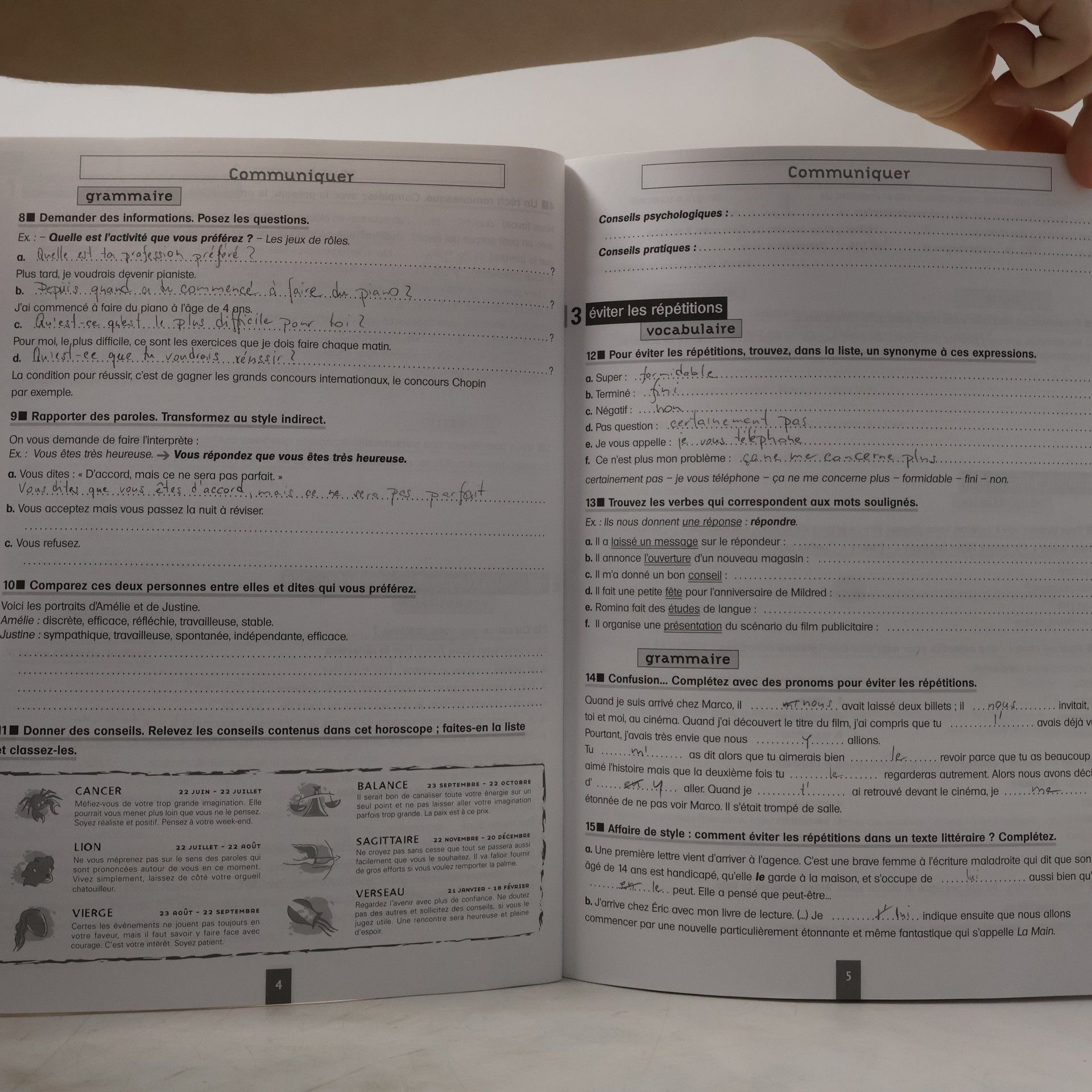 Jacques Pécheur Campus 2 : méthode de français. Cahier d'exercices