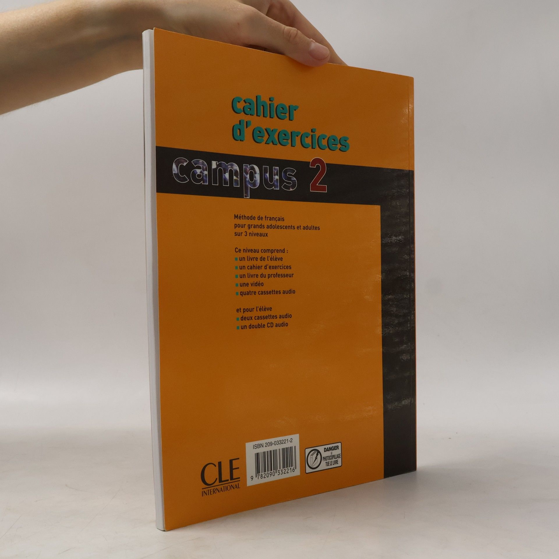 Jacques Pécheur Campus 2 : méthode de français. Cahier d'exercices