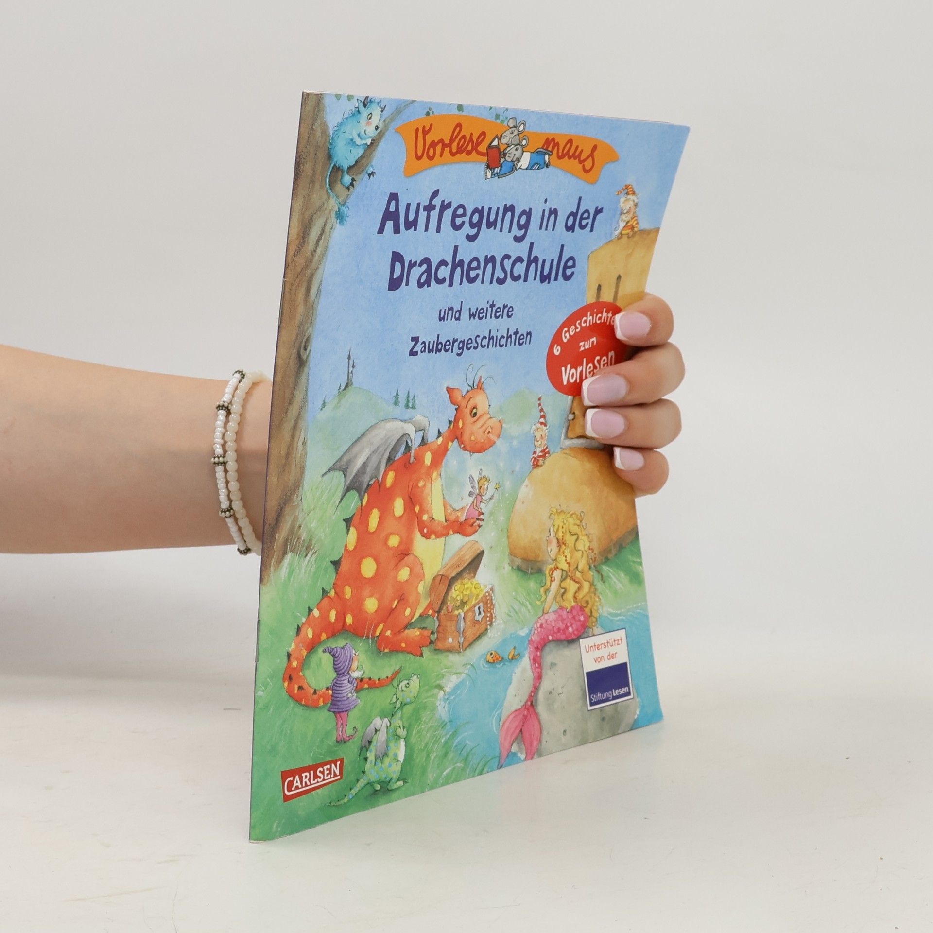 Vorlesemaus - Aufregung in der Drachenschule