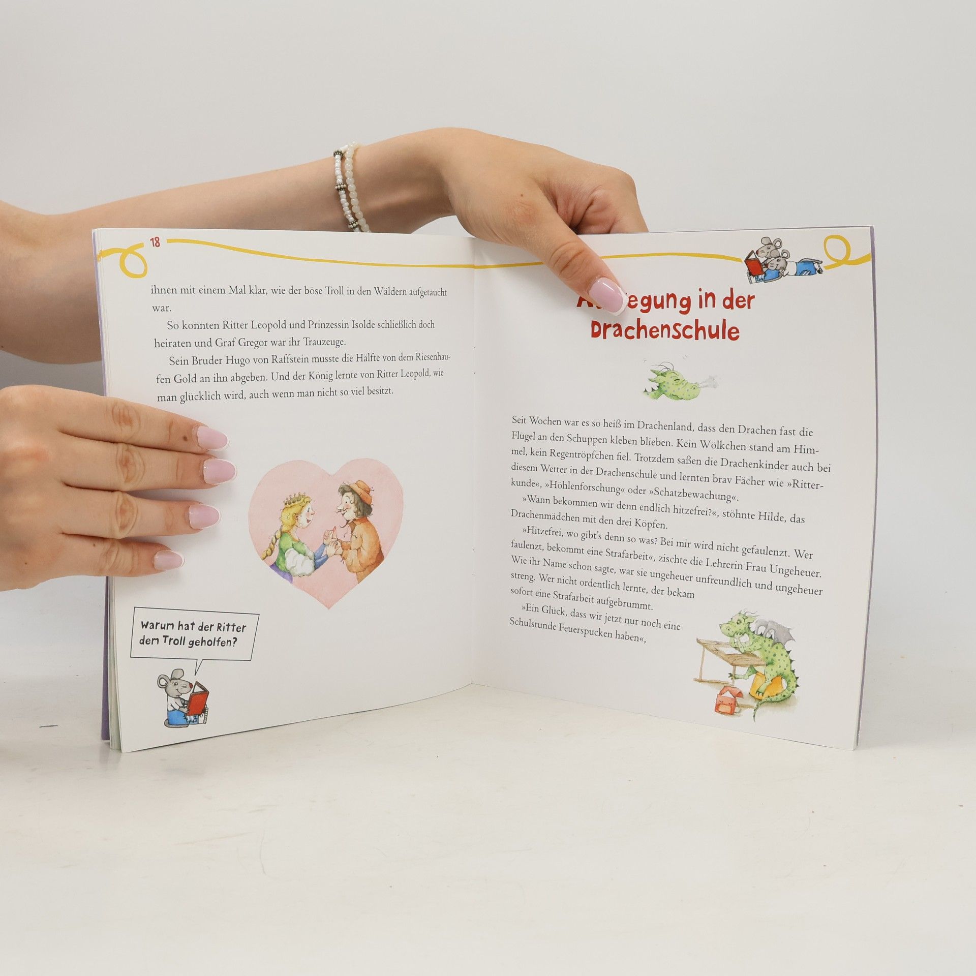 Luise Holthausen Vorlesemaus - Aufregung in der Drachenschule