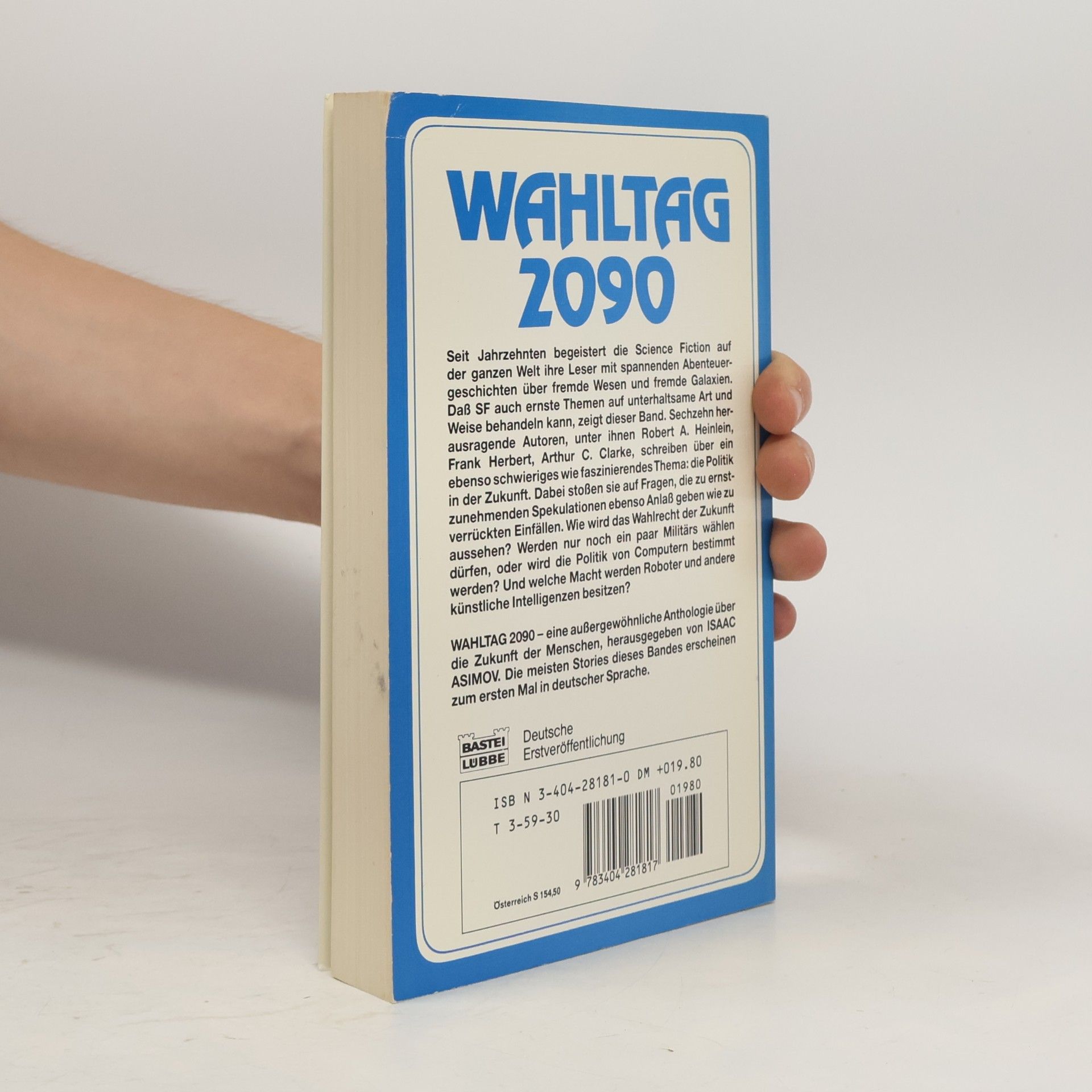 Isaac Asimov Wahltag 2090