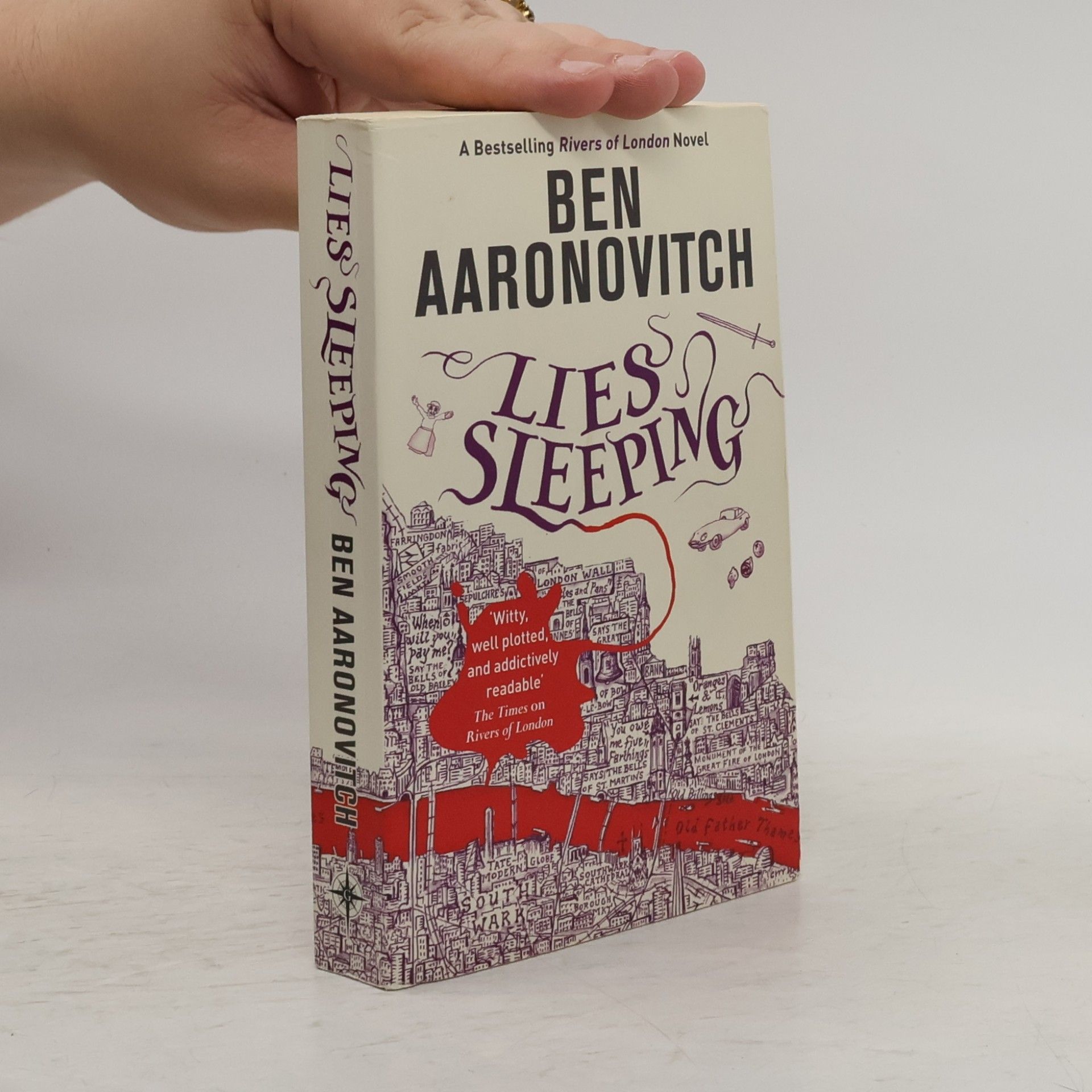 Ben Aaronovitch Lies Sleeping