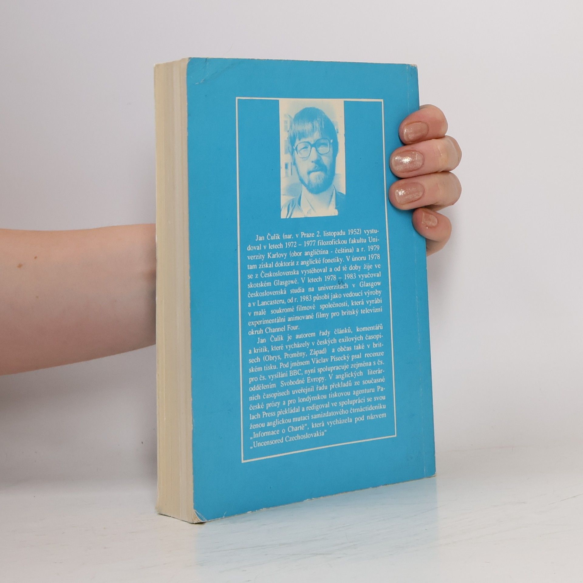 Jan Čulík Knihy za ohradou : česká literatura v exilových nakladatelstvích 1971-1989