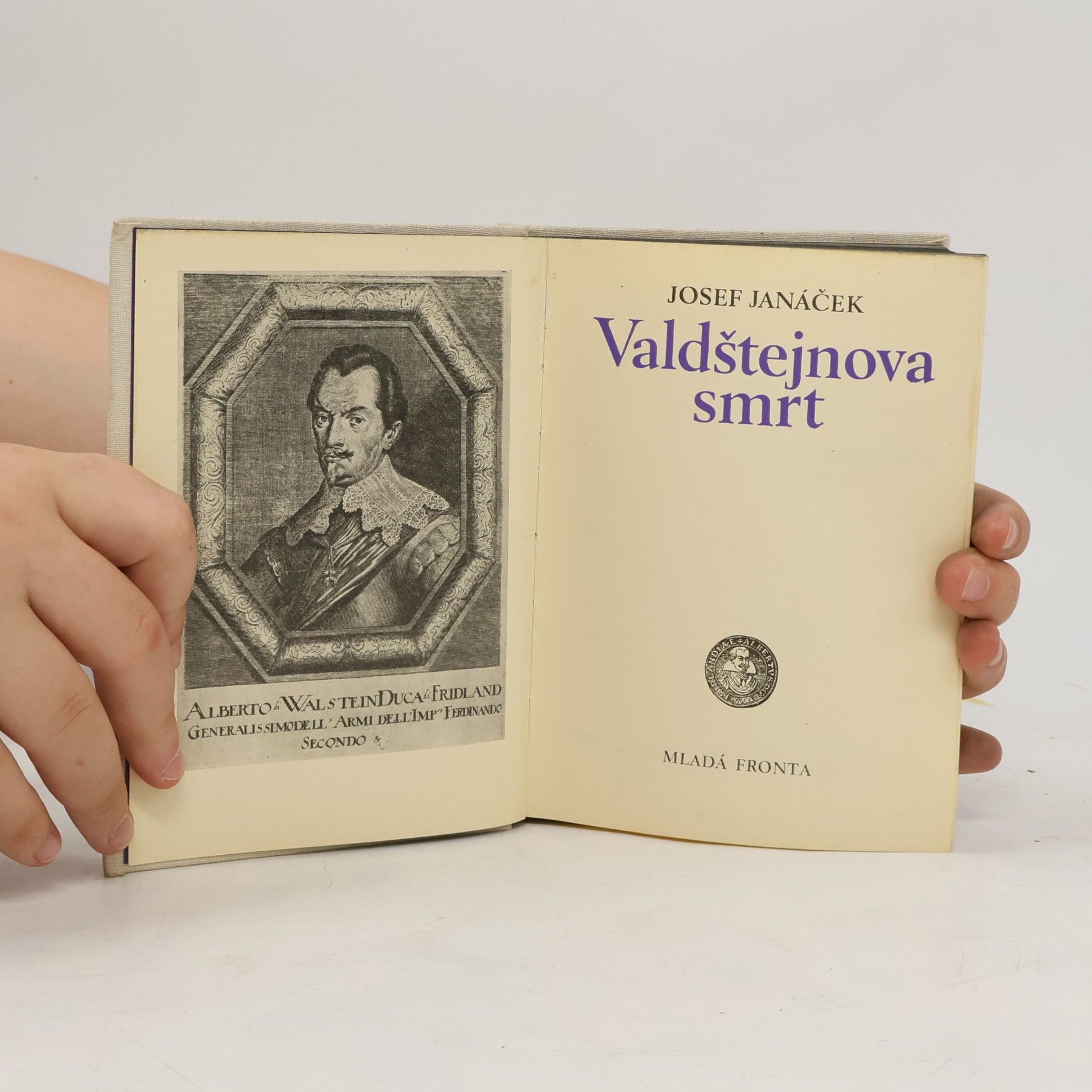 Josef Janáček Valdštejnova smrt