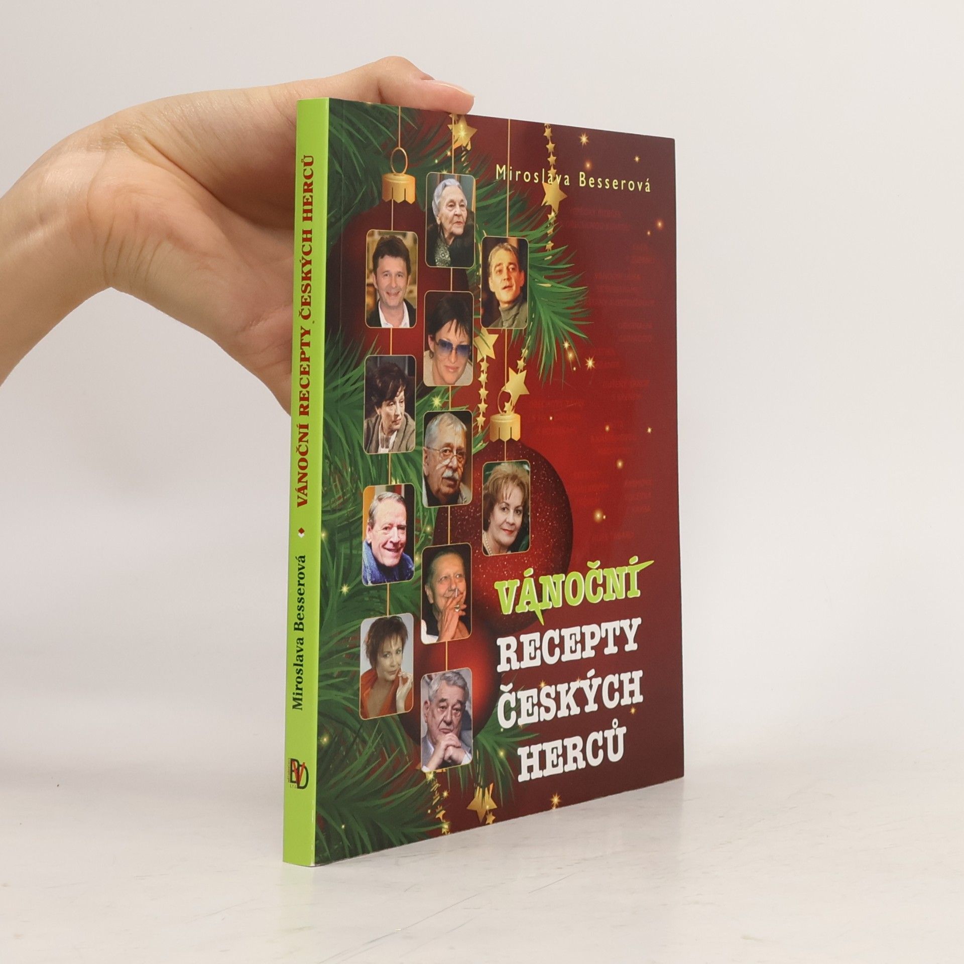 Miroslava Besserová Vánoční recepty českých herců
