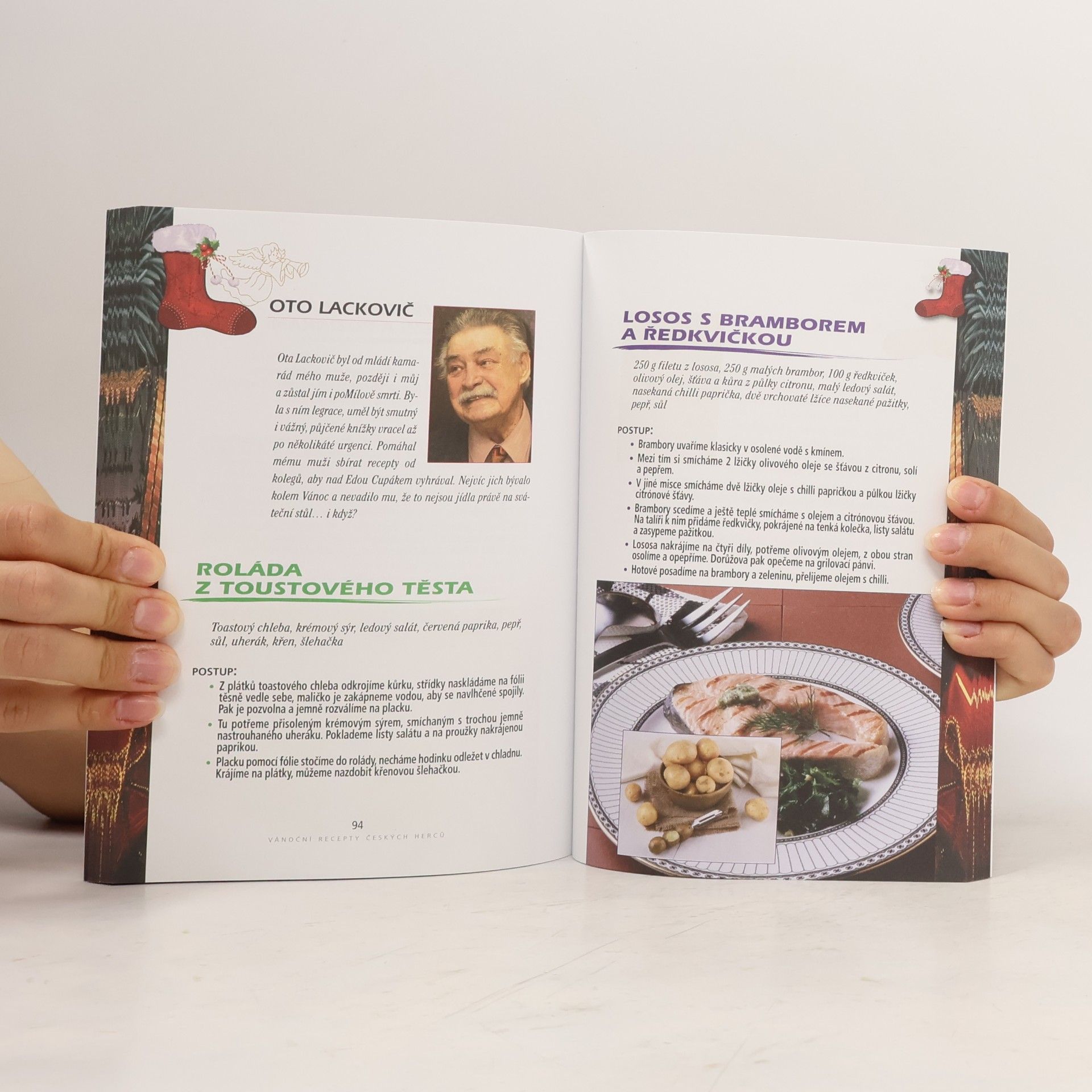 Miroslava Besserová Vánoční recepty českých herců