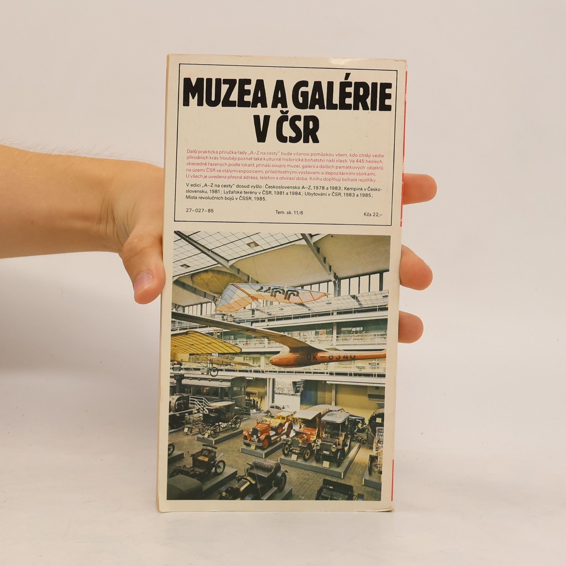 Václav PUBAL A-Z na cesty. Muzea a galerie v ČSR