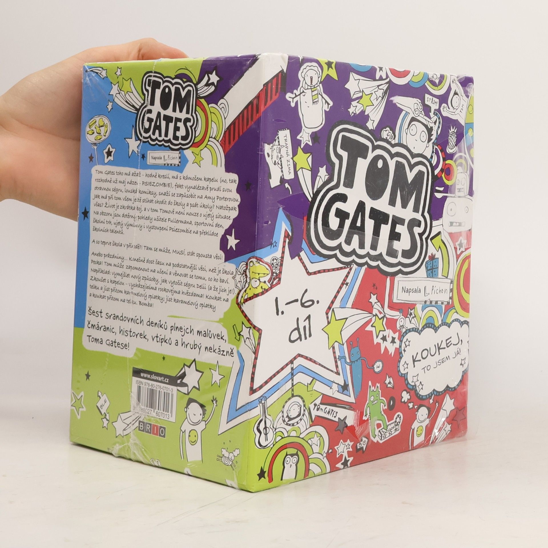 Liz Pichon Tom Gates 1.–6. díl (box)