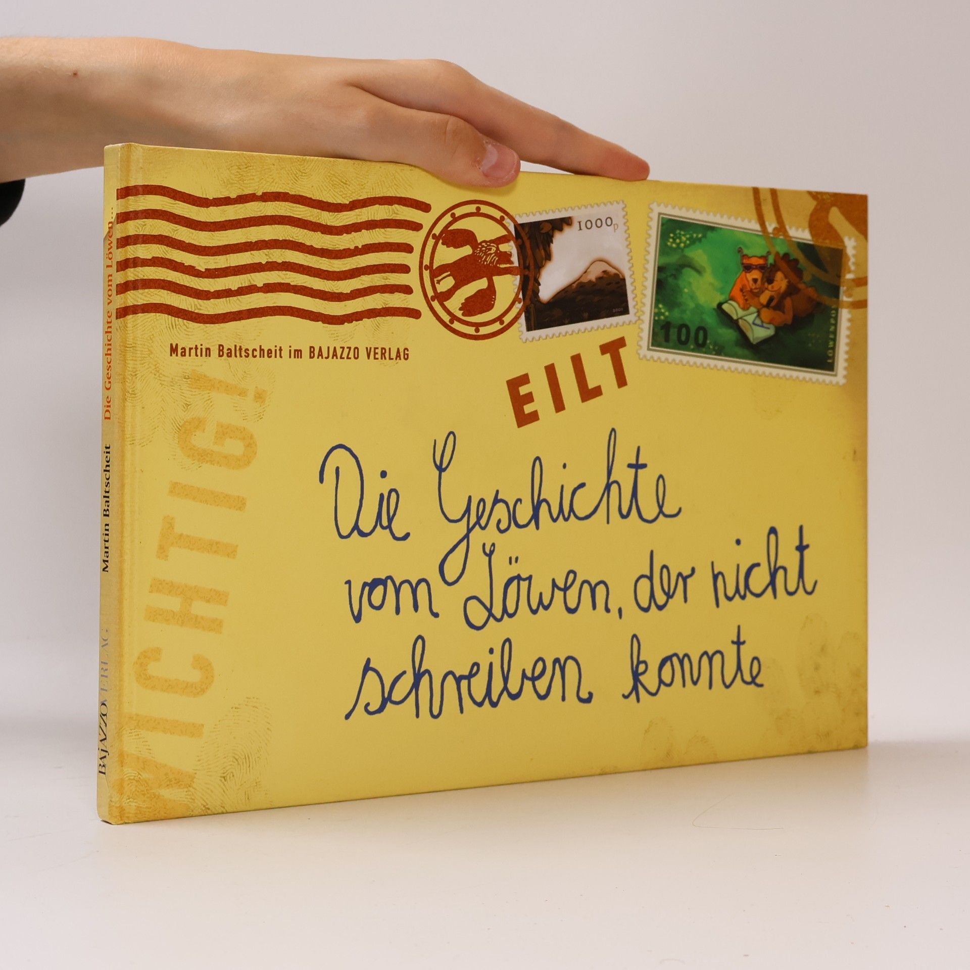 Martin Baltscheit Die Geschichte vom Löwen, der nicht schreiben konnte