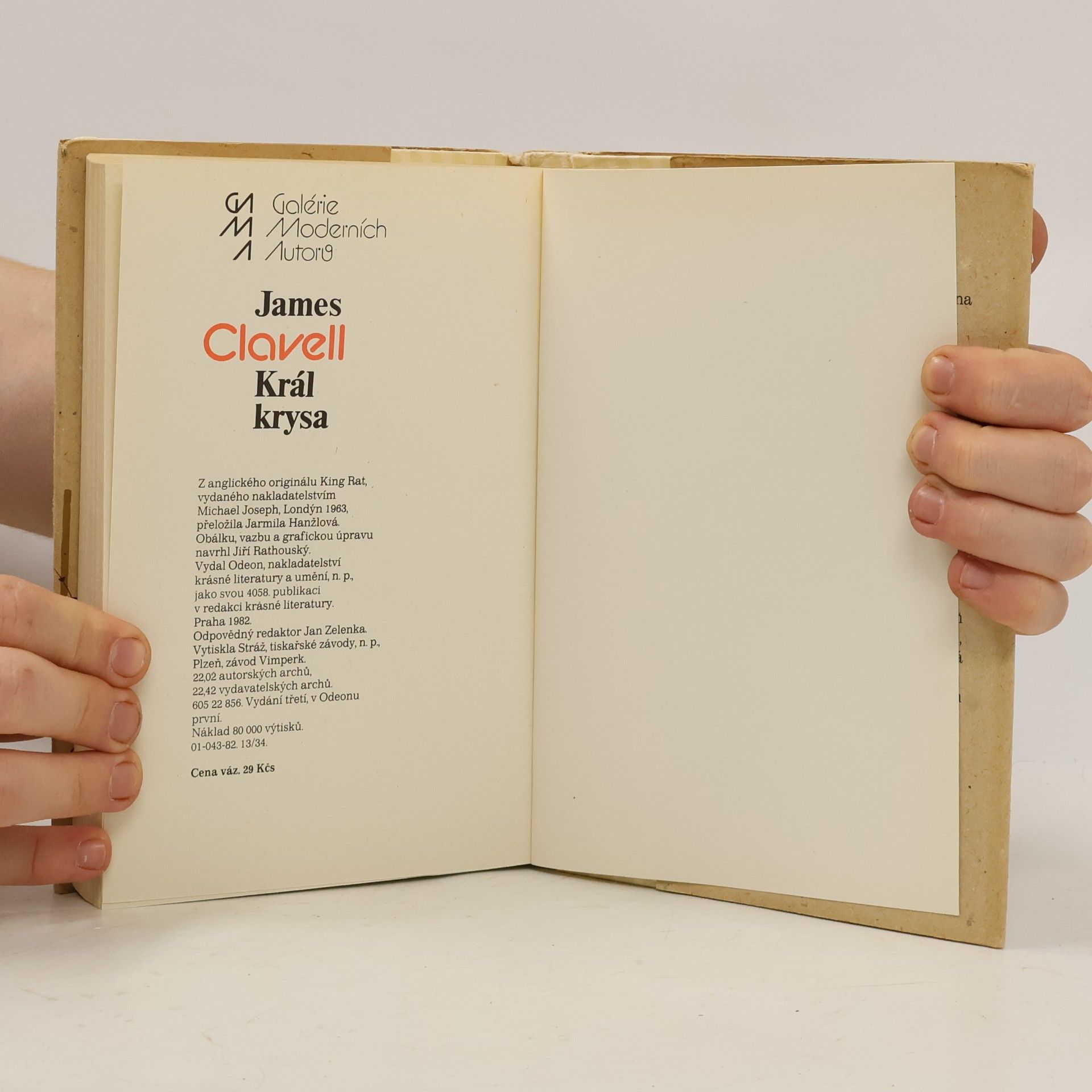 James Clavell Král krysa
