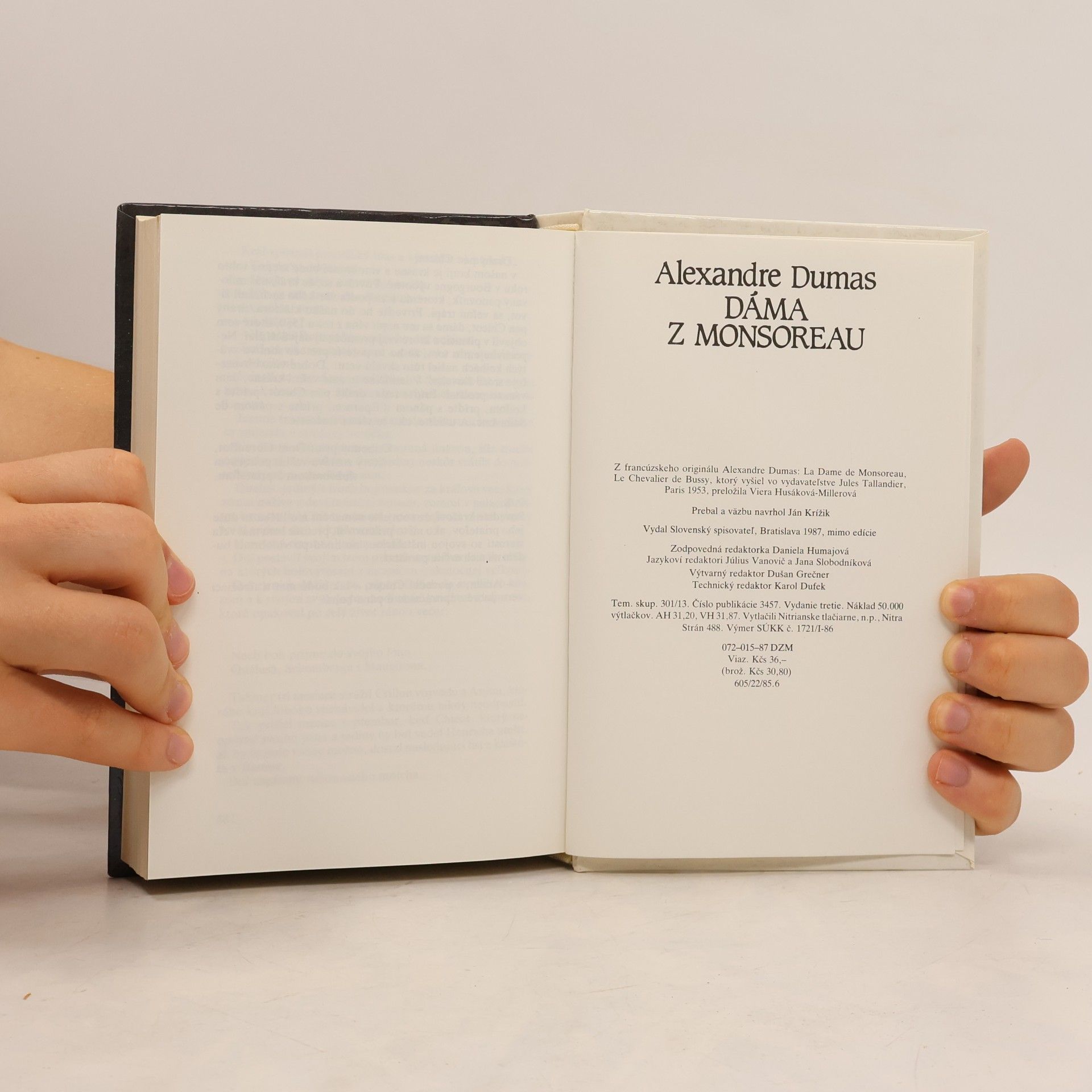 Alexandre Dumas der Ältere Dáma z Monsoreau