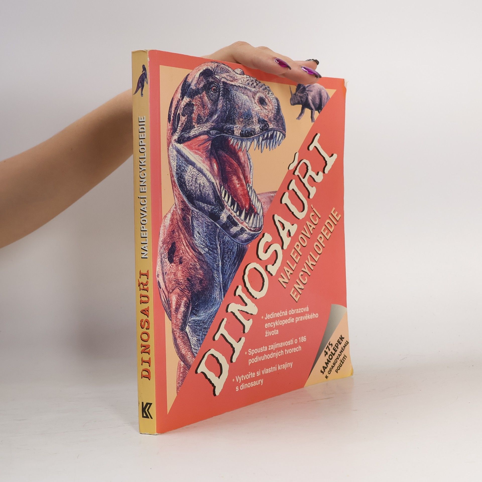 Jinny Johnson Dinosauři: nalepovací encyklopedie