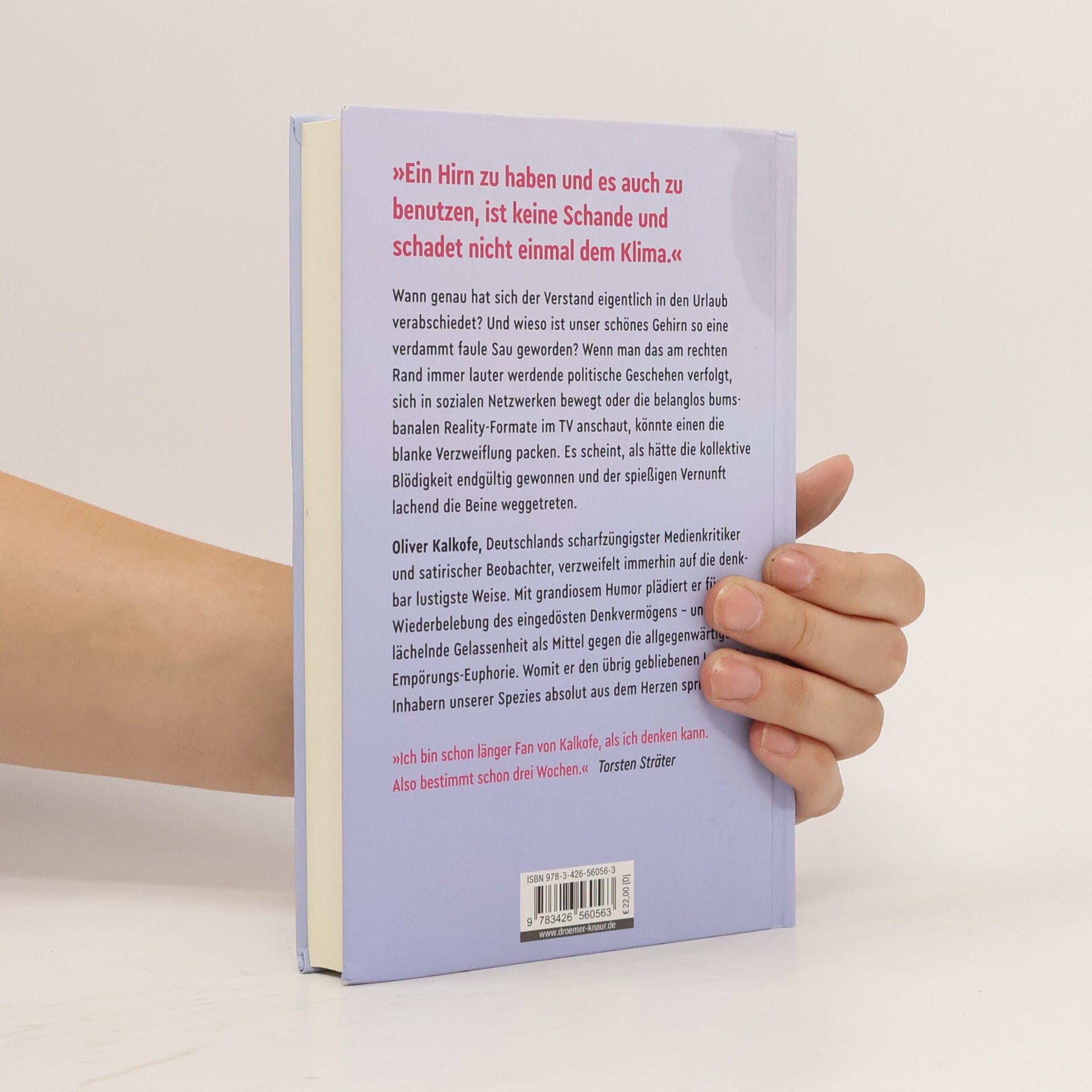 Oliver Kalkofe Sieg der Blödigkeit. Ist die Vernunft noch zu retten? | Bitterböse Gesellschaftskritik von Satiriker und Comedian Oliver Kalkofe