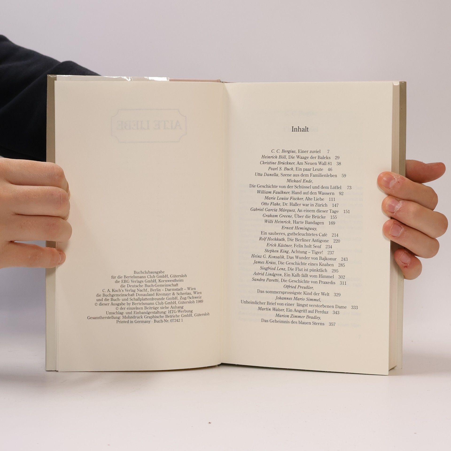 Various authors Alte Liebe