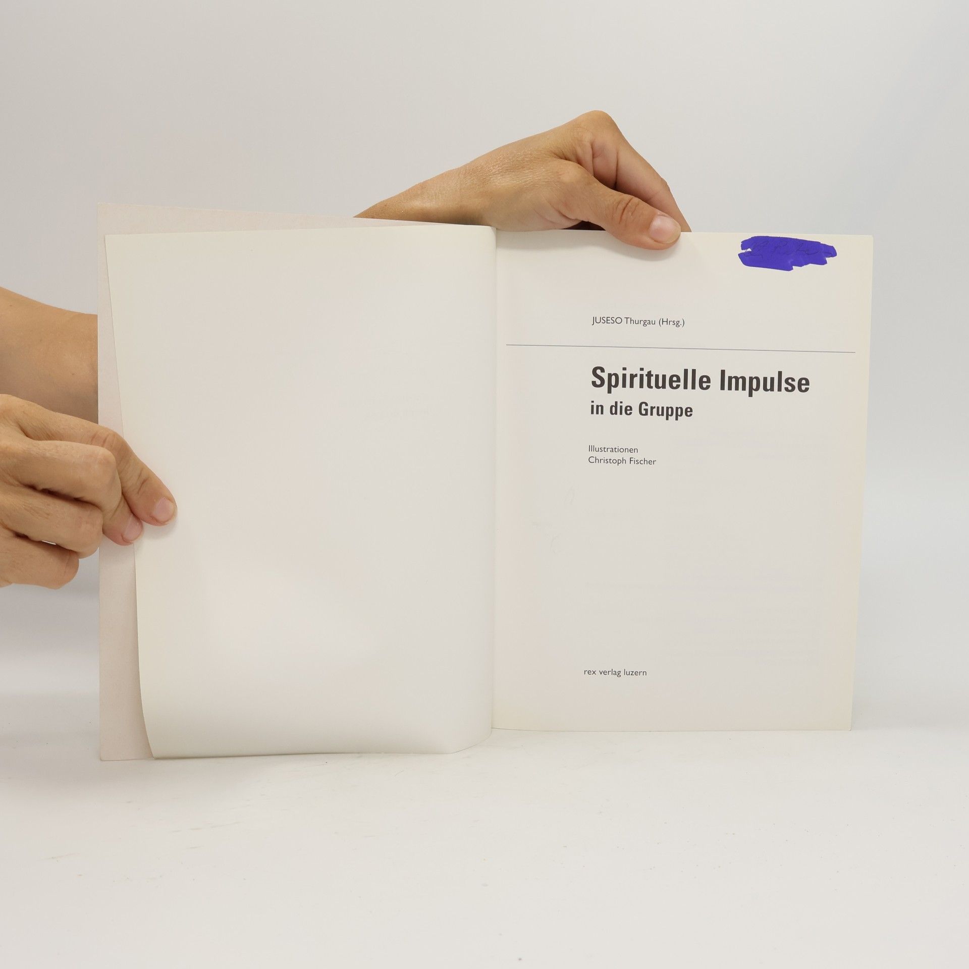 Markus Kappeler Spirituelle Impulse in die Gruppe