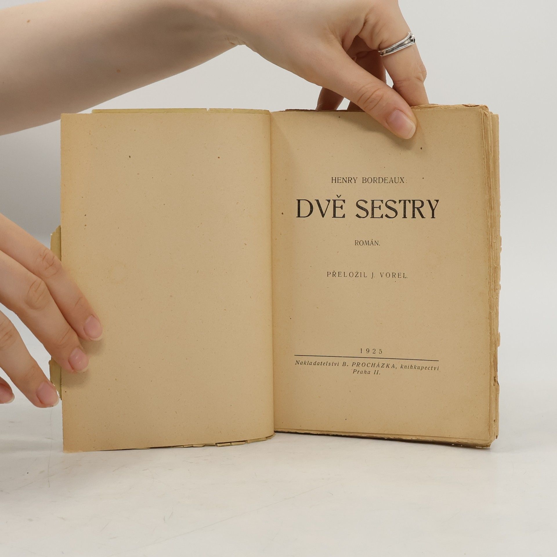 Henry Bordeaux Dvě sestry