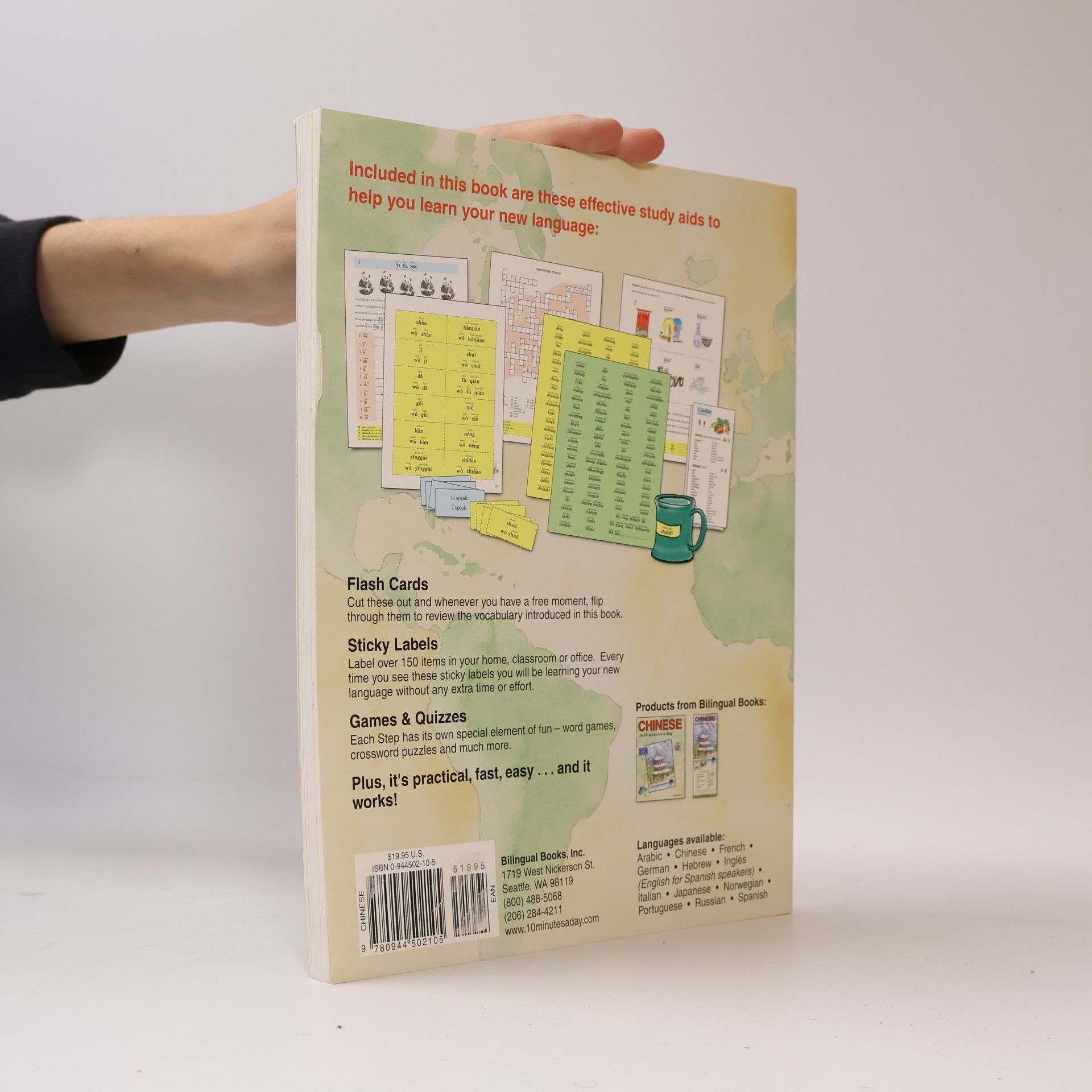 Kristine K. Kershul 10 Minutes a Day Series: Chinese in 10 Minutes a Day