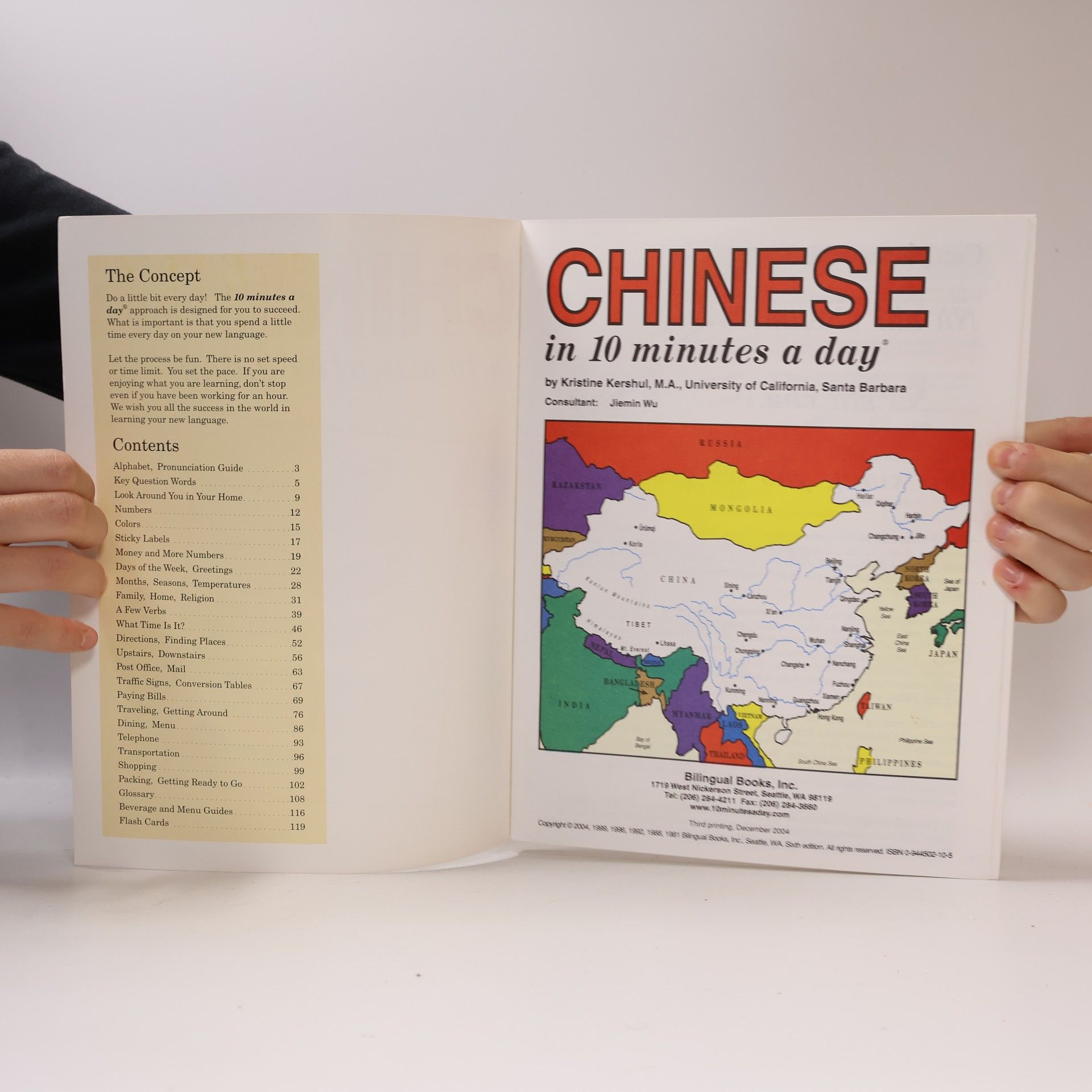 Kristine K. Kershul 10 Minutes a Day Series: Chinese in 10 Minutes a Day