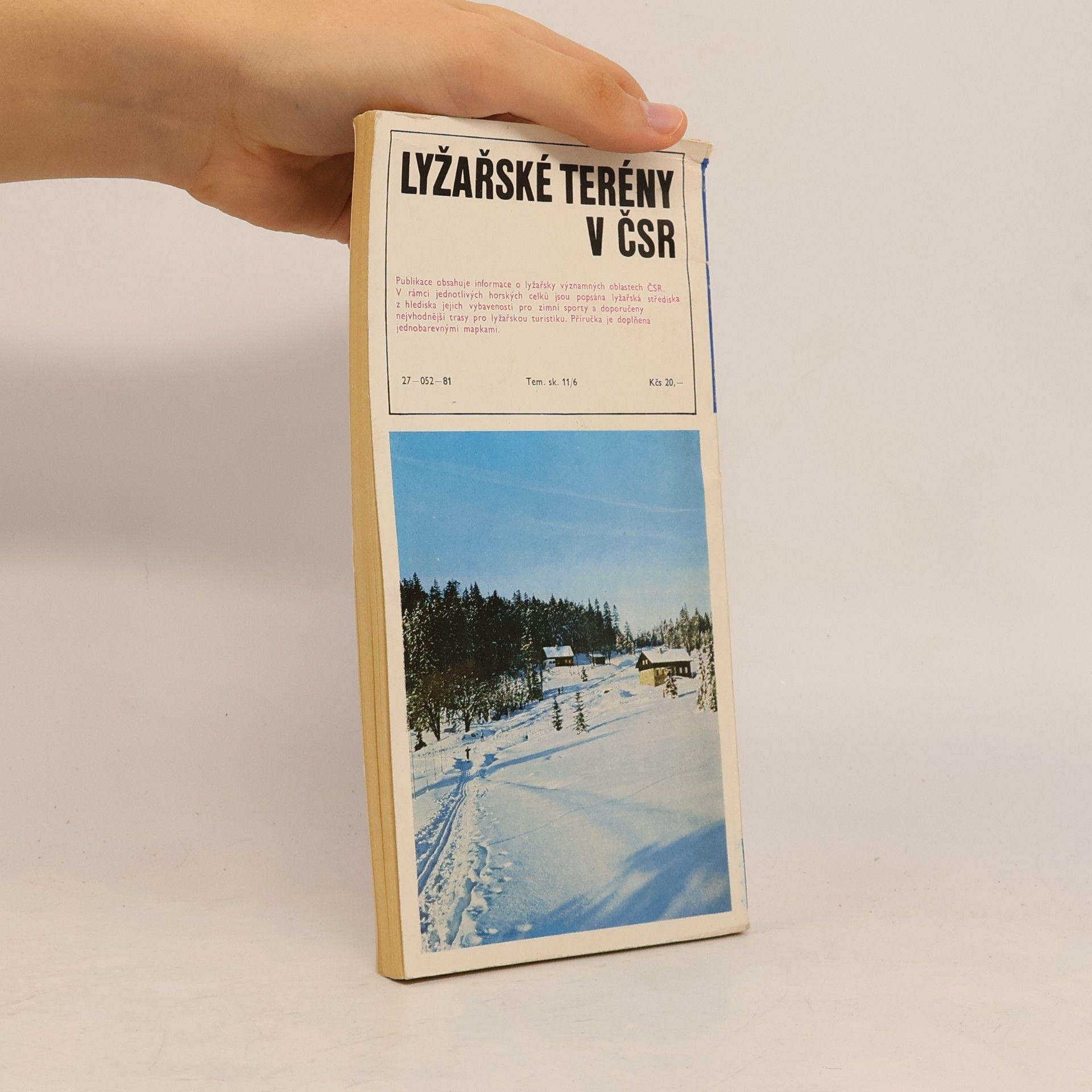 Autorenkollektiv Lyžařské terény v ČSR