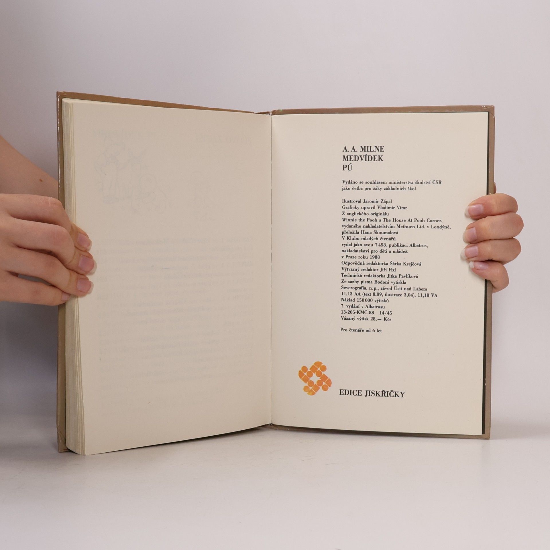 A. A. Milne Medvídek Pú