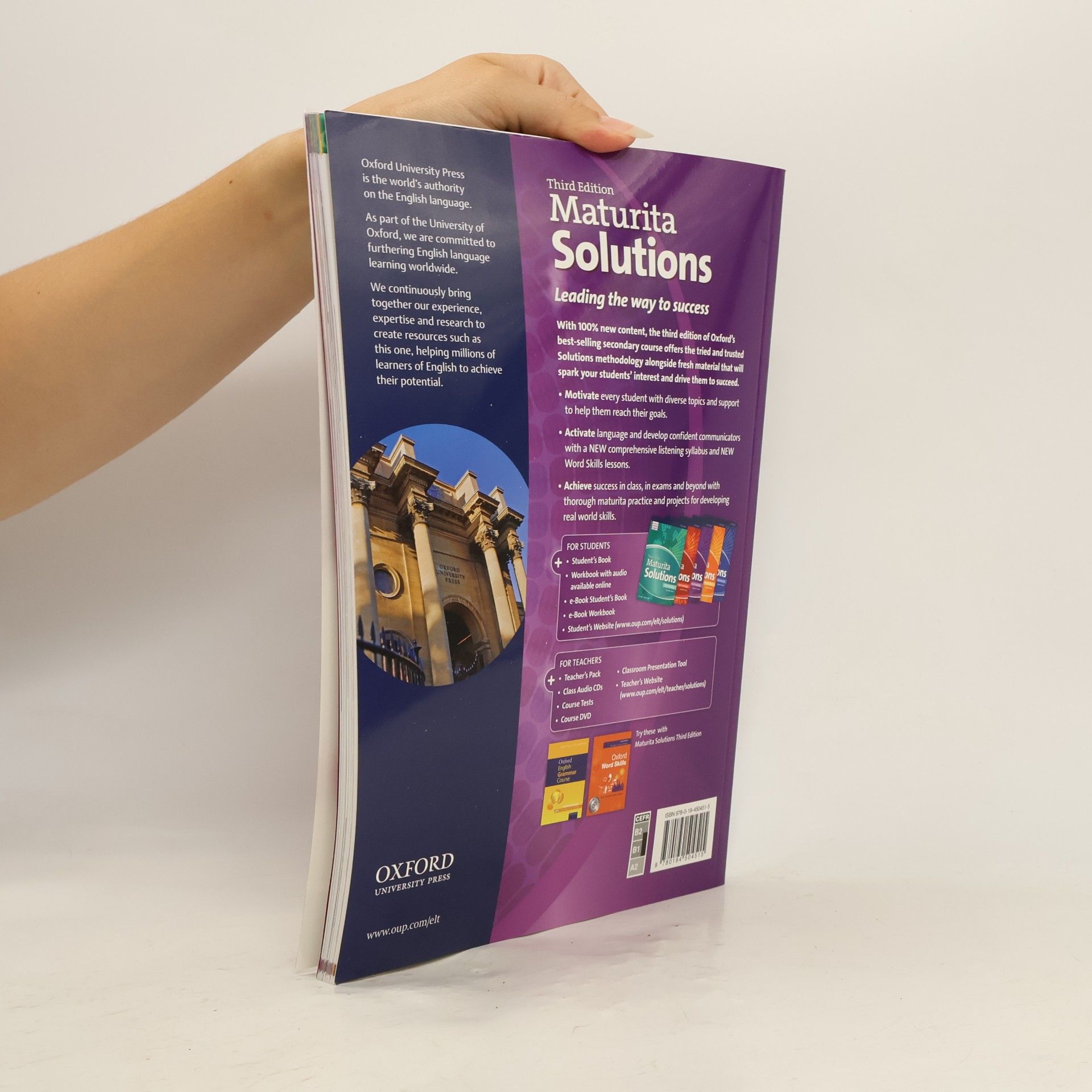 Paul A. Davies Maturita solutions : third edition. Intermediate. Student's book
