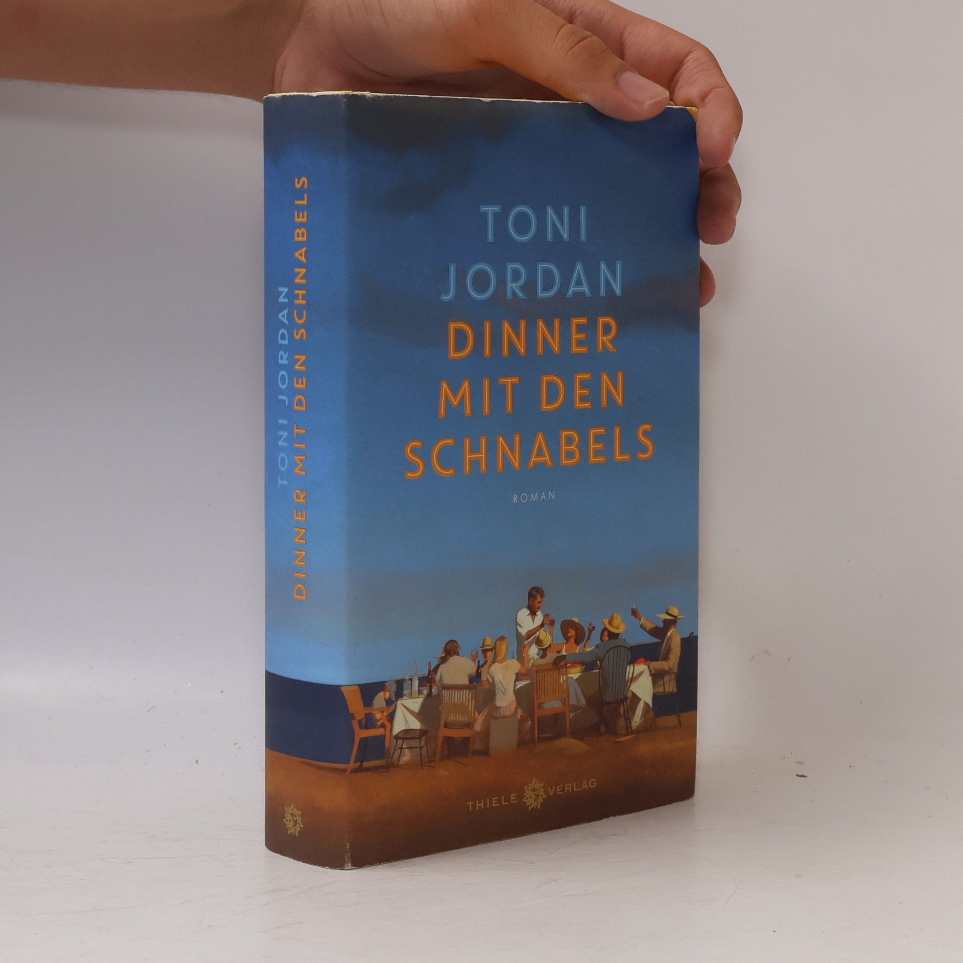 Toni Jordan Dinner mit den Schnabels