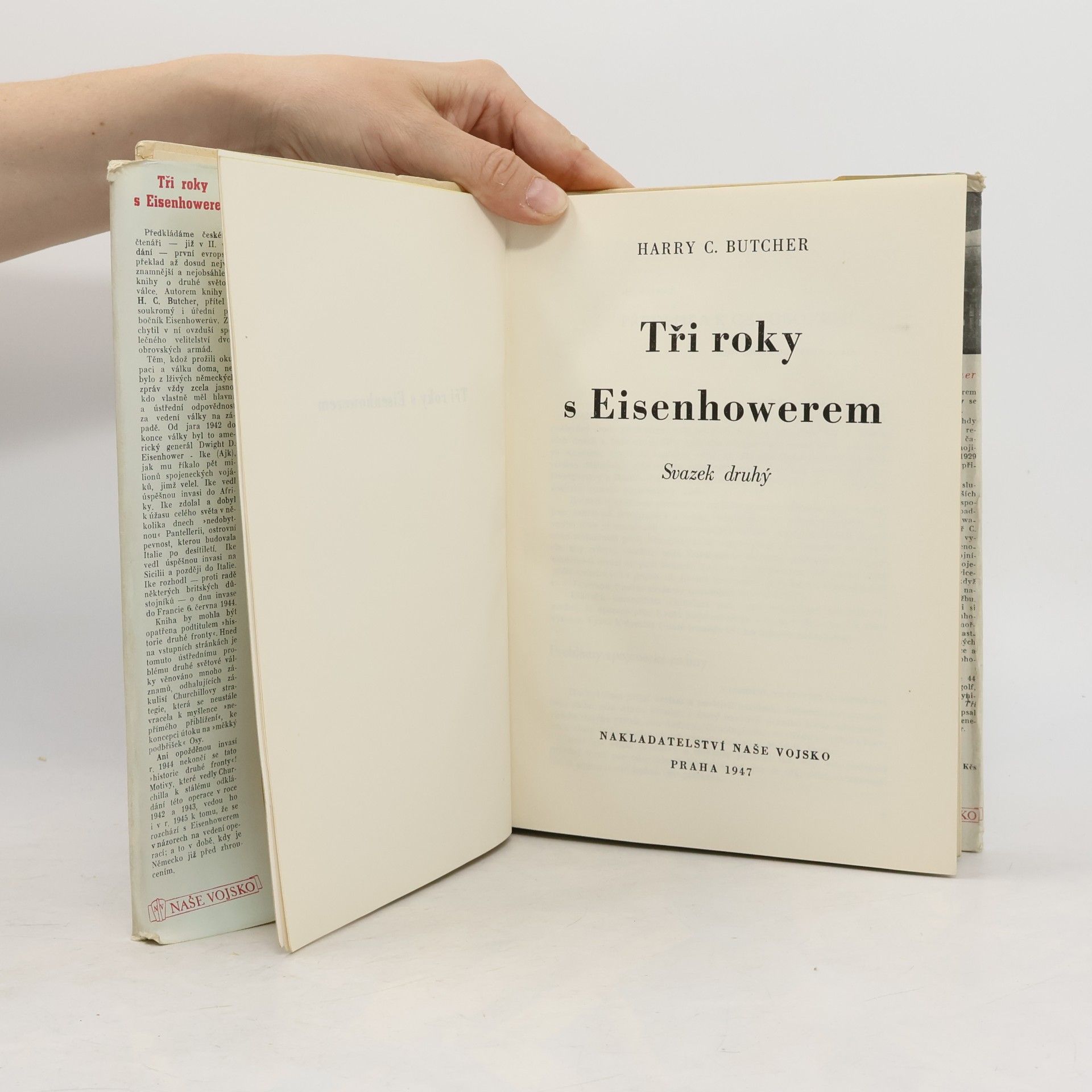 Harry C. Butcher Tři roky s Eisenhowerem II.