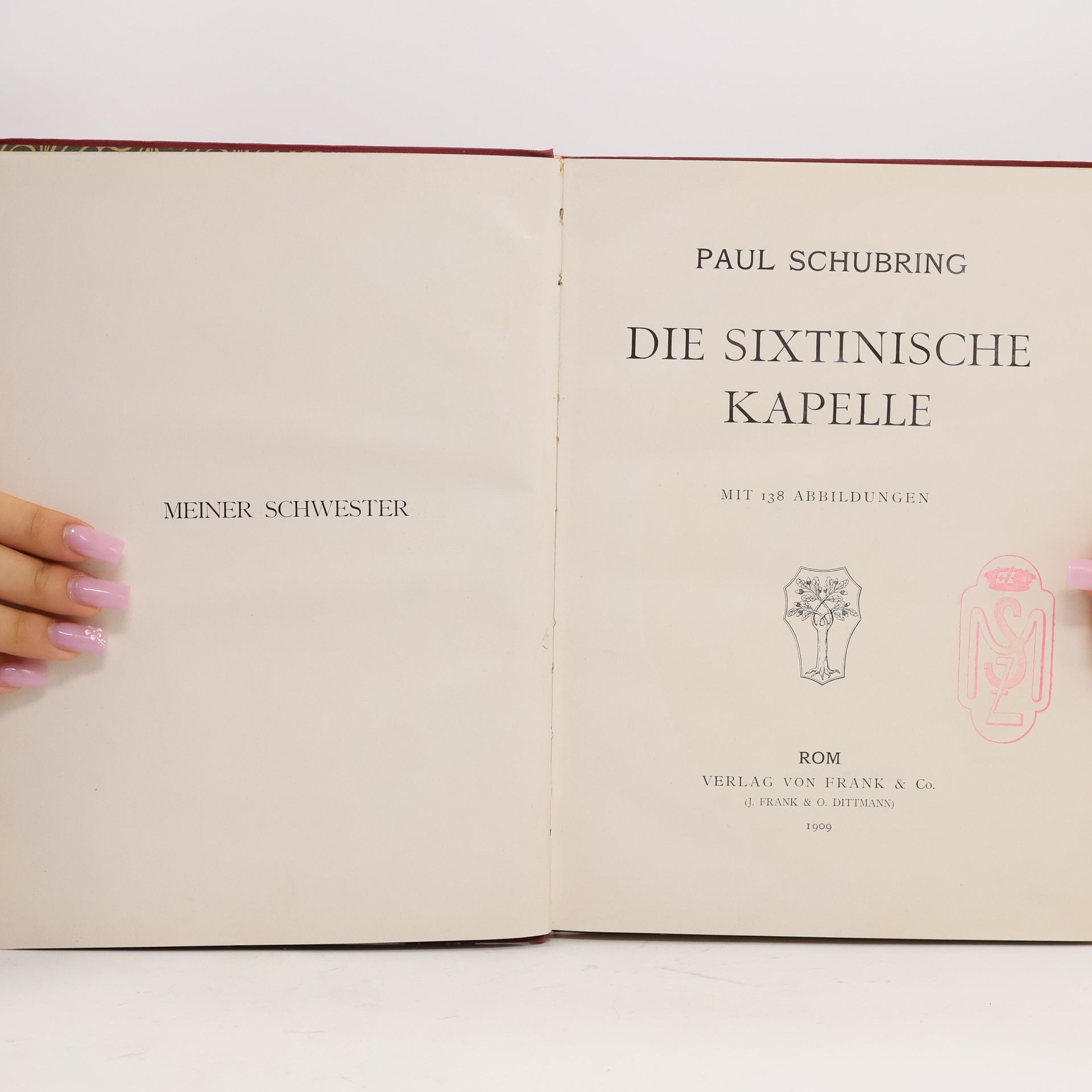 Paul Schubring Die Sixtinische Kapelle