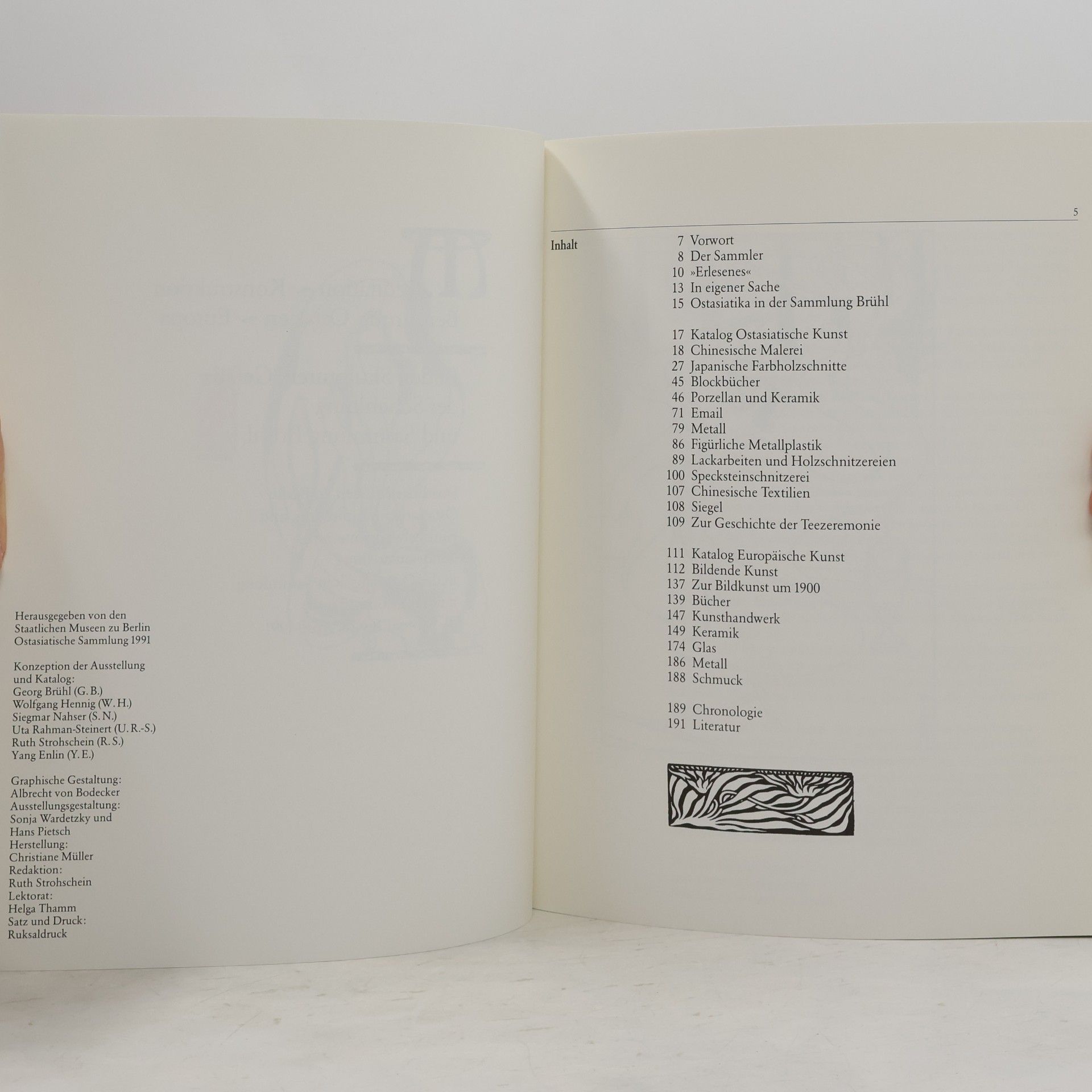 Autorenkollektiv Meditation, Konstruktion, Berührung Ostasien, Europa, Bilder, Skulpturen, Gefässe der Schenkung und Sammlung Brühl