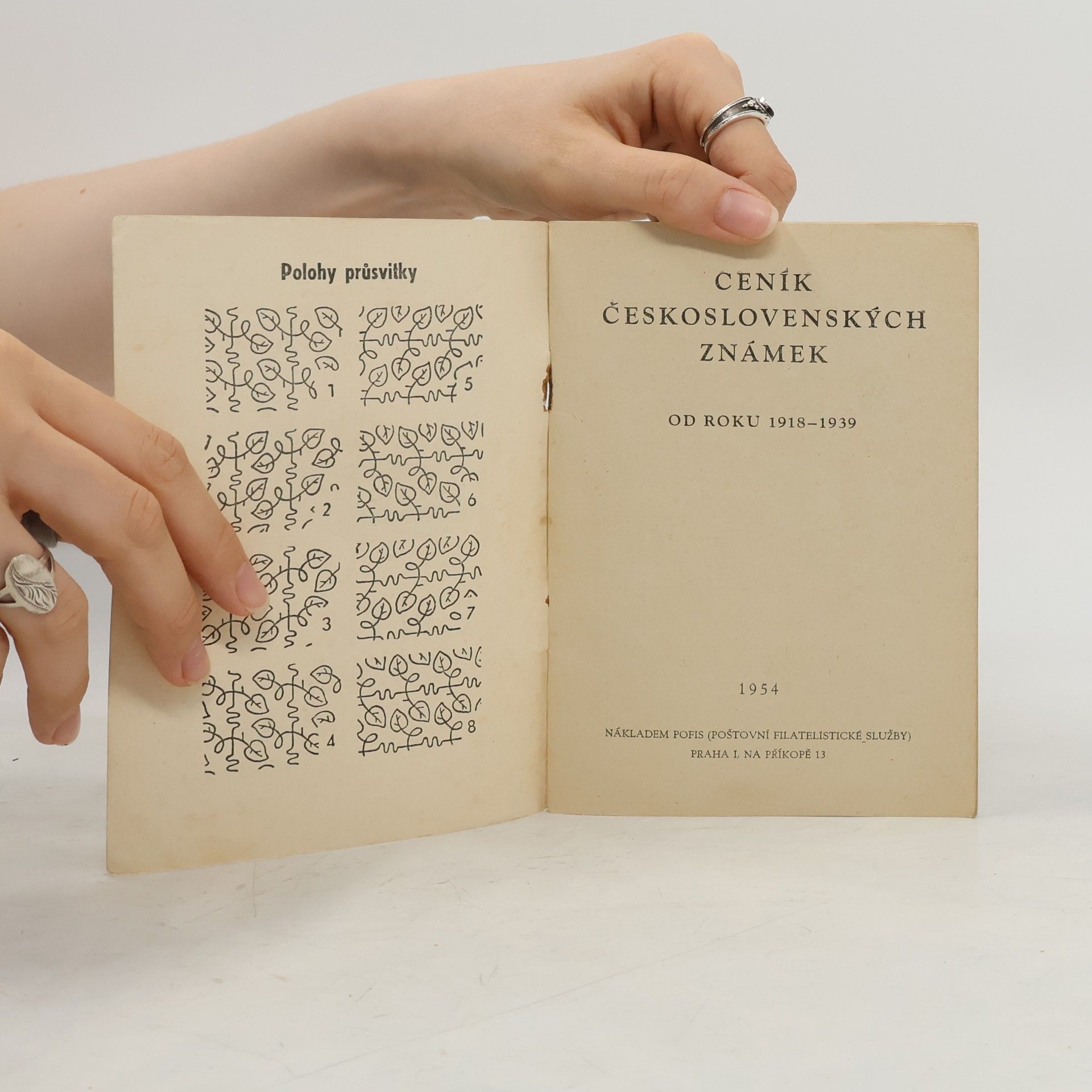 Kolektiv autorů Ceník základní řady československých poštovních známek 1918-1939