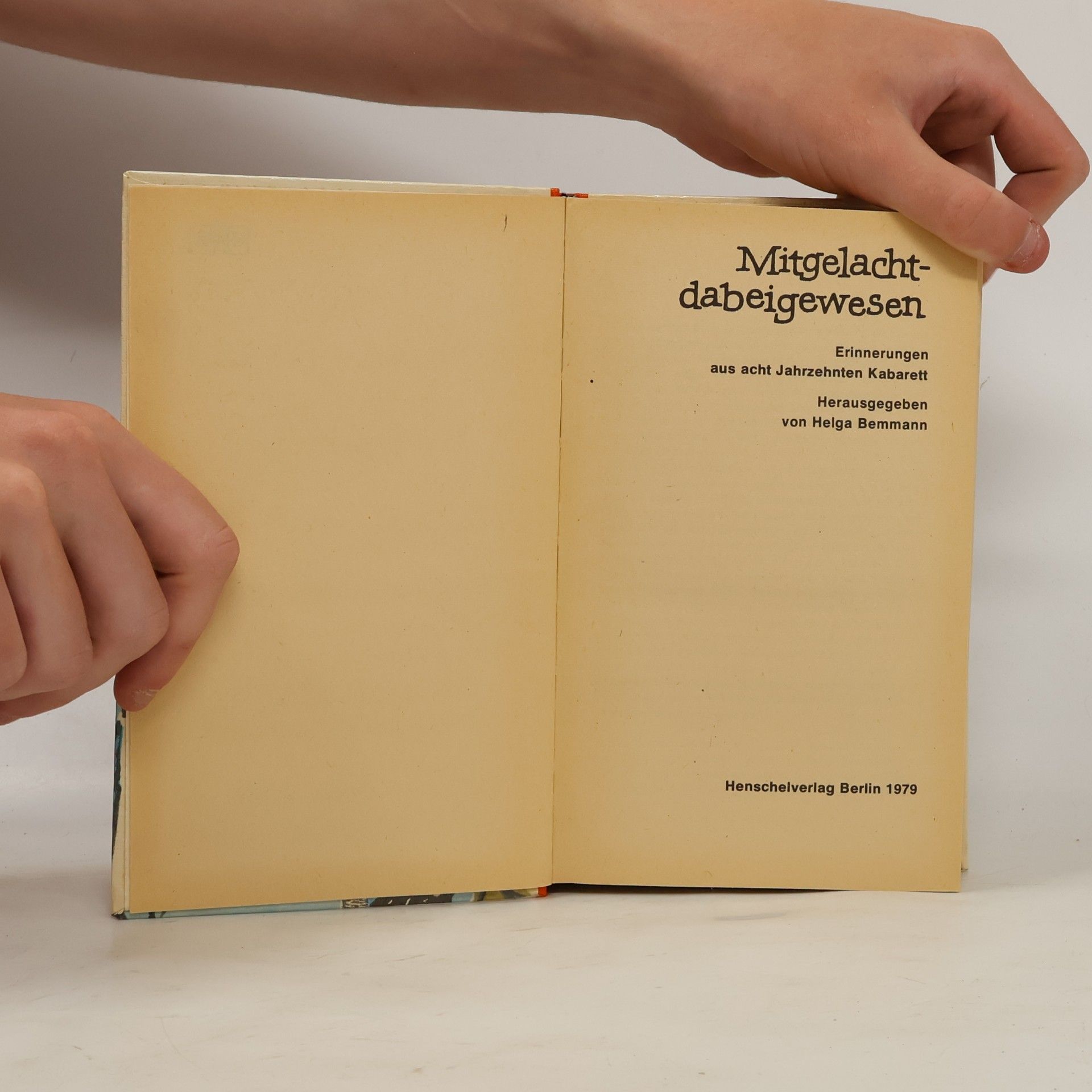 Autores varios Mitgelacht-dabeigewesen