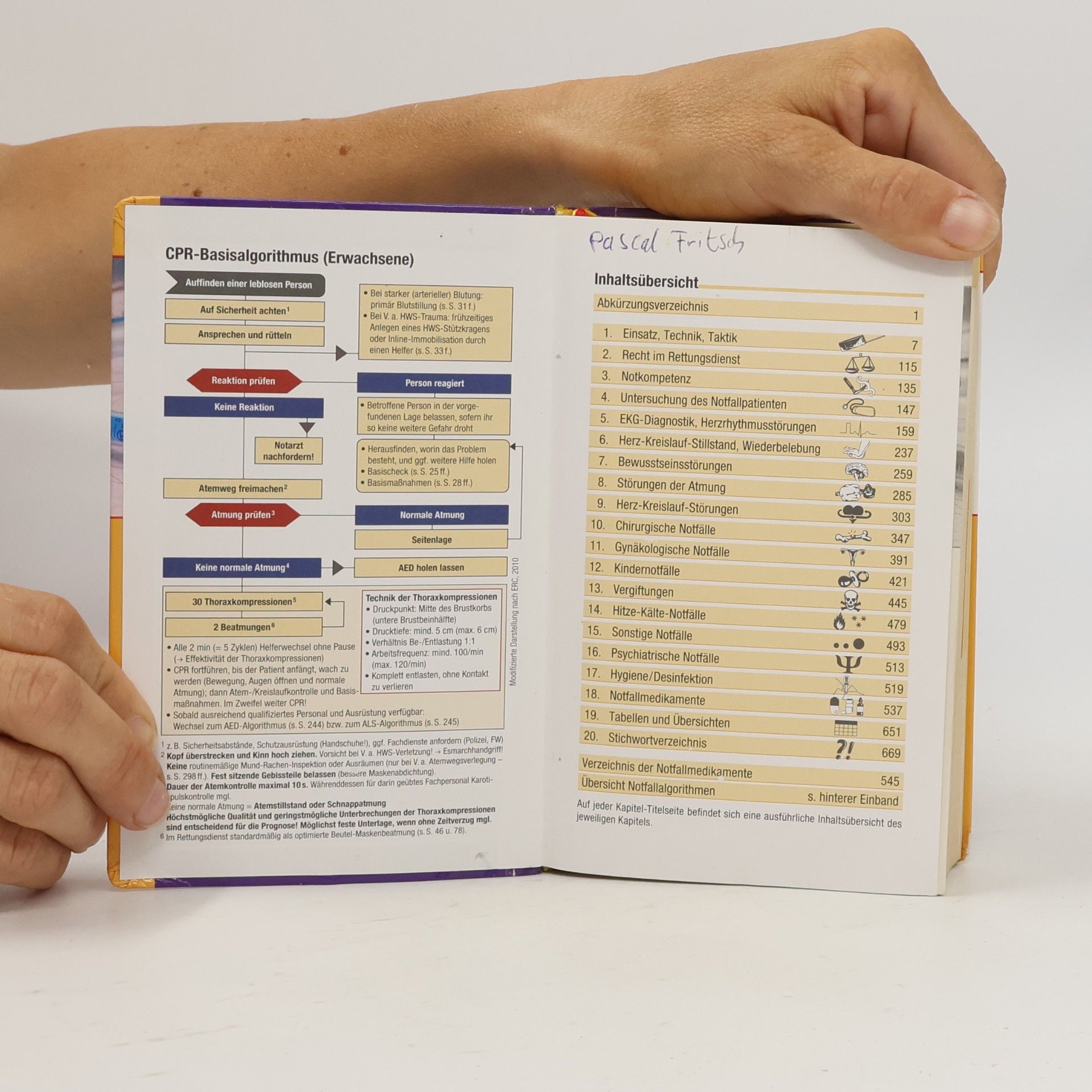 Jutta Helmrichs Taschenatlas Rettungsdienst