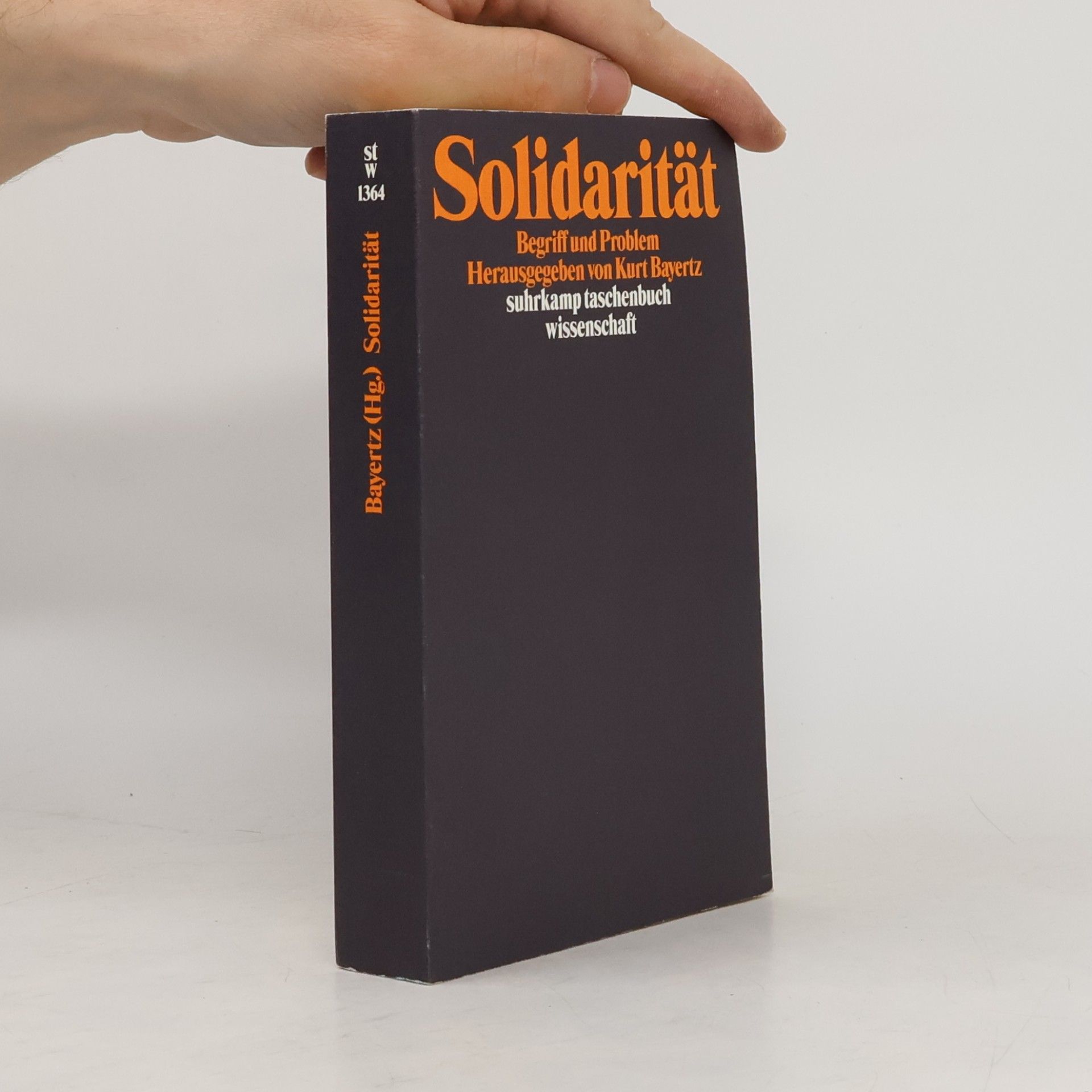 Kurt Bayertz Solidarität