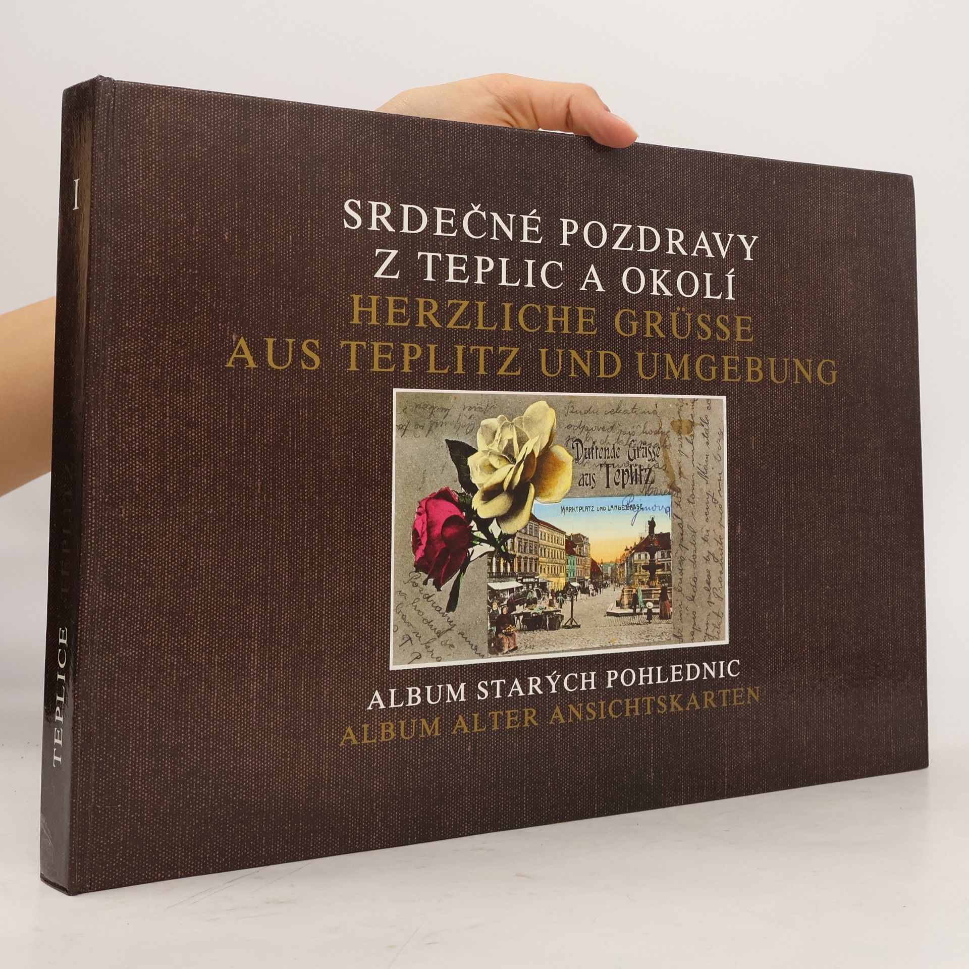 Libuše Hauptmanová Srdečné pozdravy z Teplic a okolí/ Herzliche Grüsse aus Teplitz und Umgebung. Album starých pohlednic/ Album alter ansichtskarten