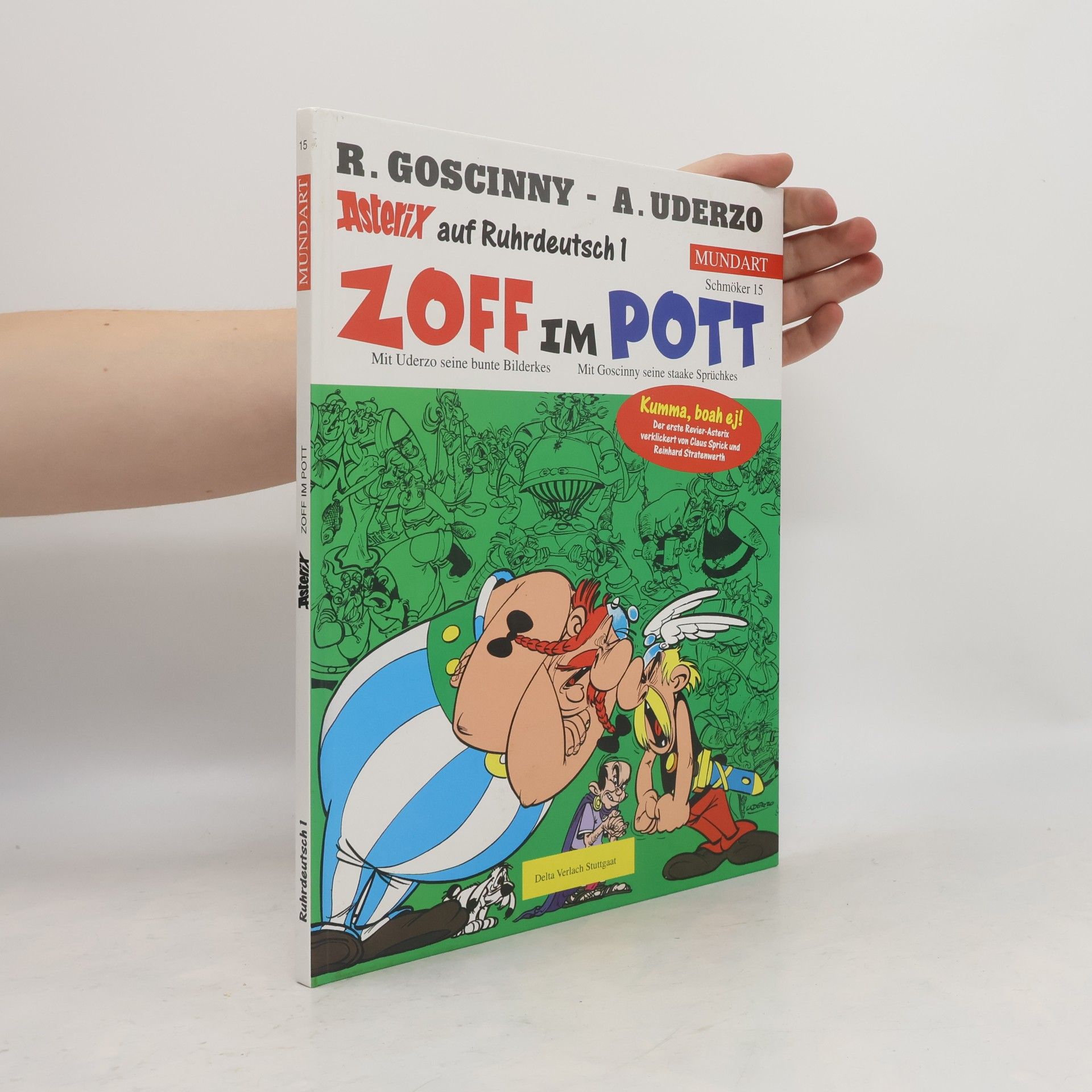 René Goscinny Asterix Mundart 15