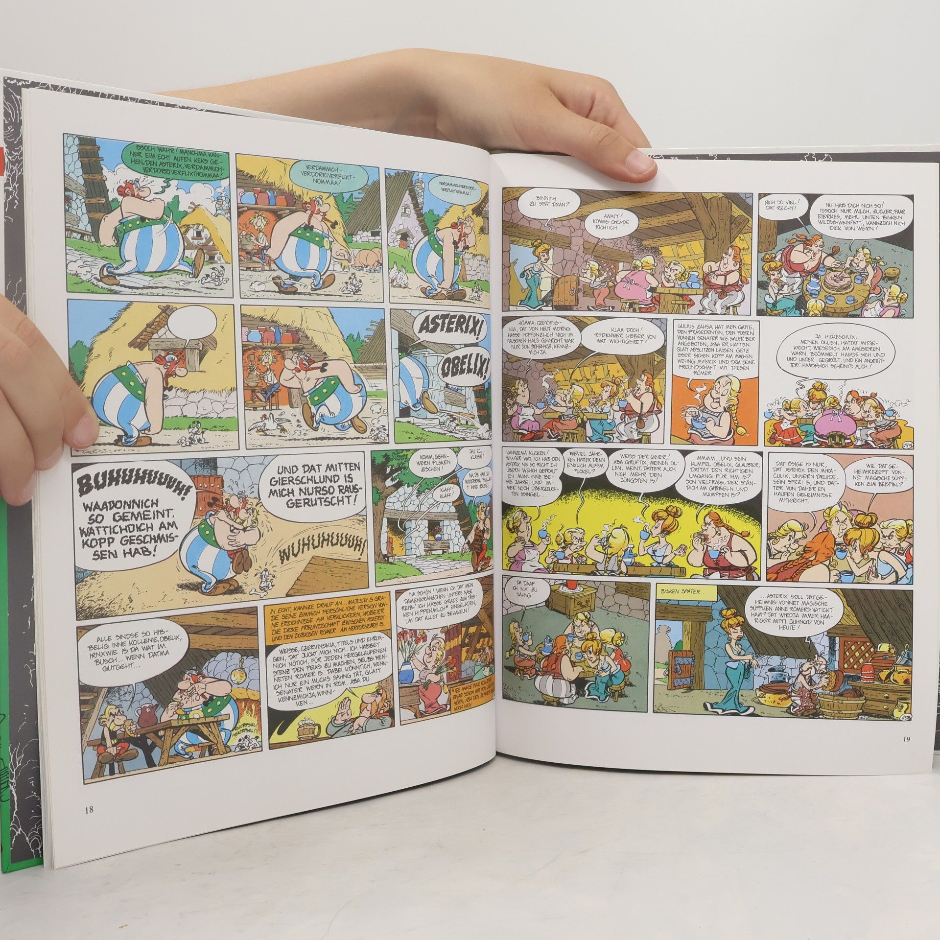 René Goscinny Asterix Mundart 15