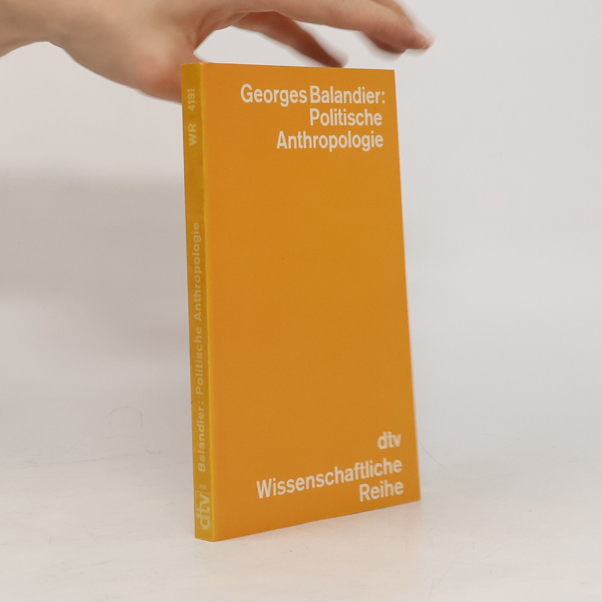 Georges Balandier Politische Anthropologie