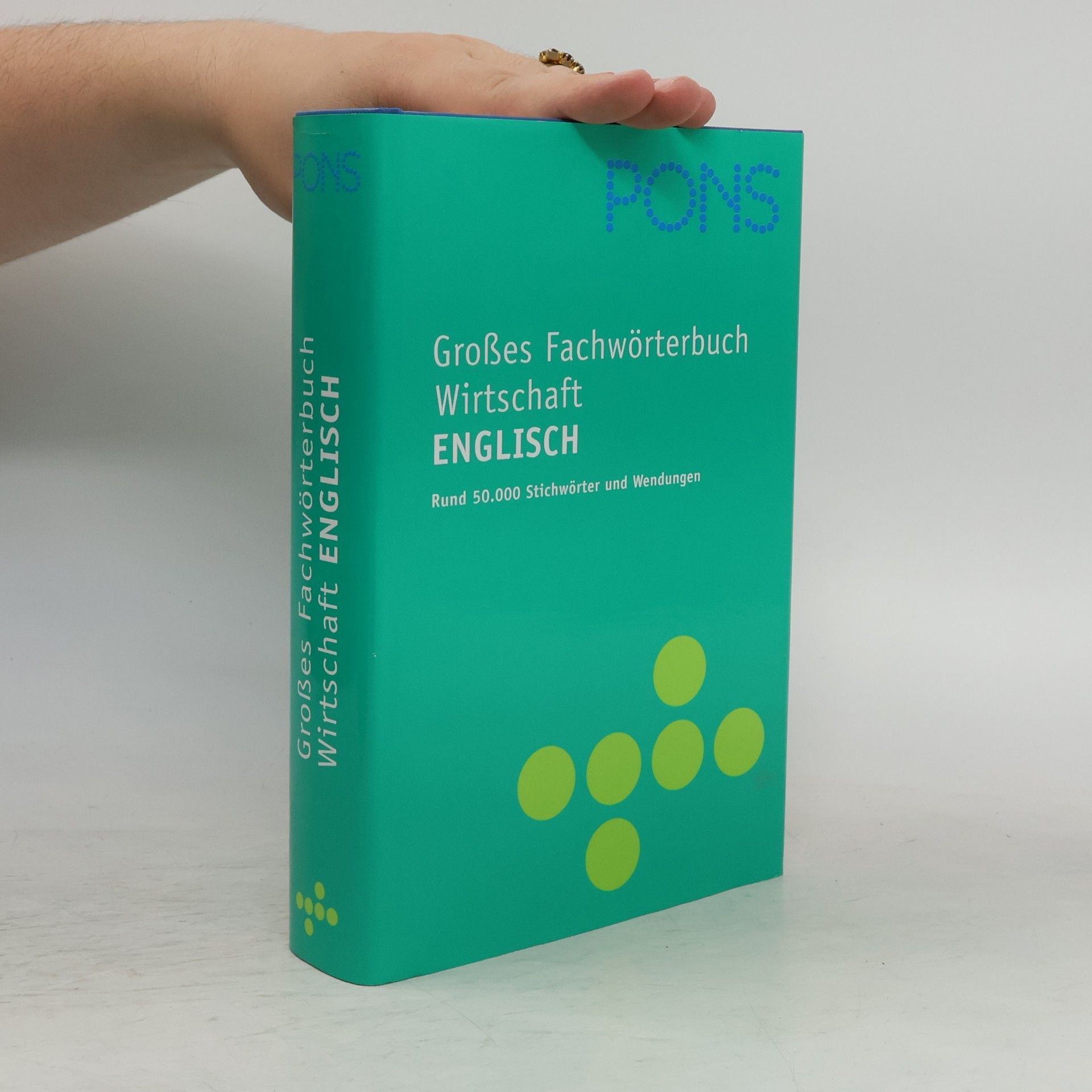 PONS Großes Fachwörterbuch Englisch-Deutsch, Deutsch-Englisch